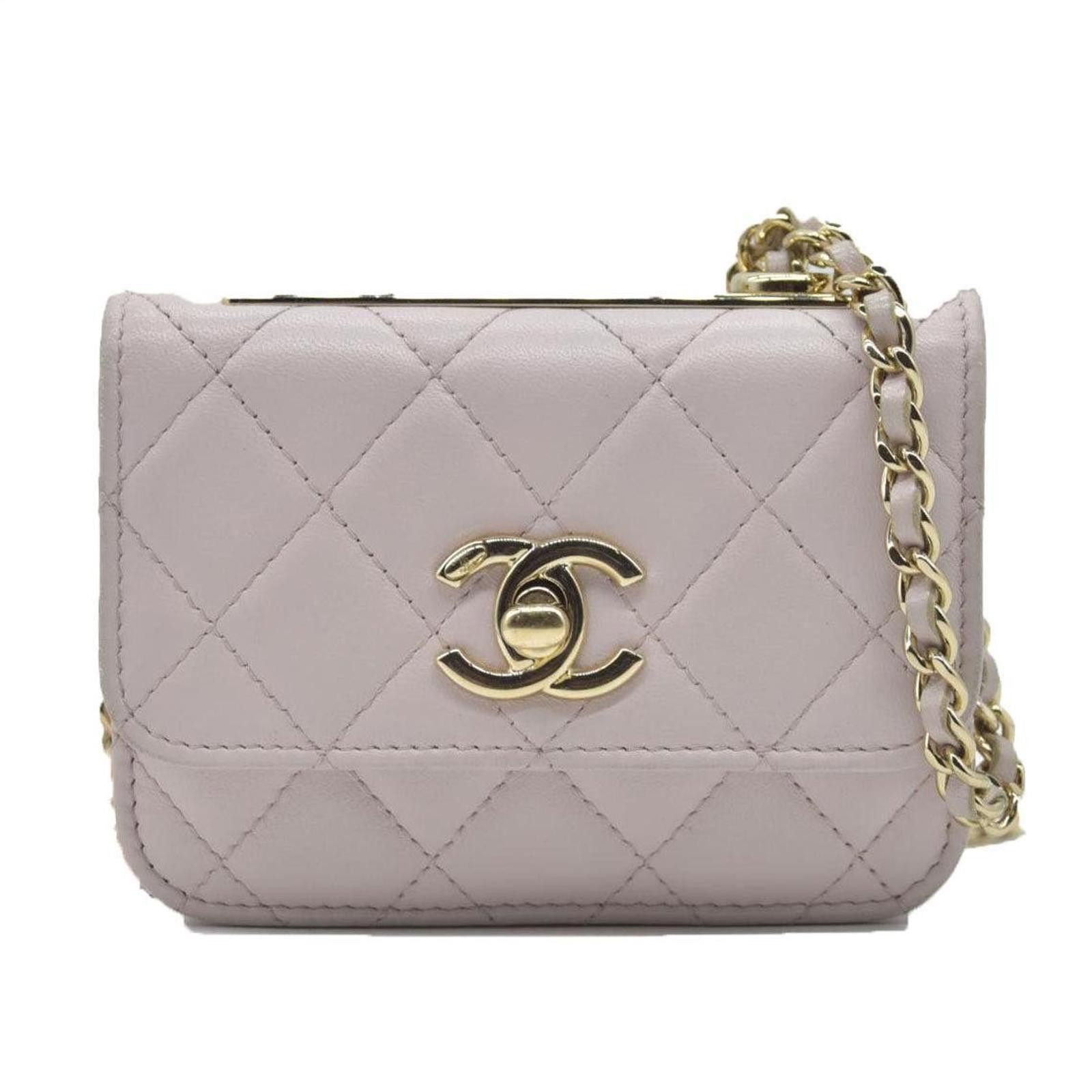 Chanel $3125 Chanel Quilted Mini Trendy CC Wallet On Chain Light Size ONE SIZE - 1 Thumbnail