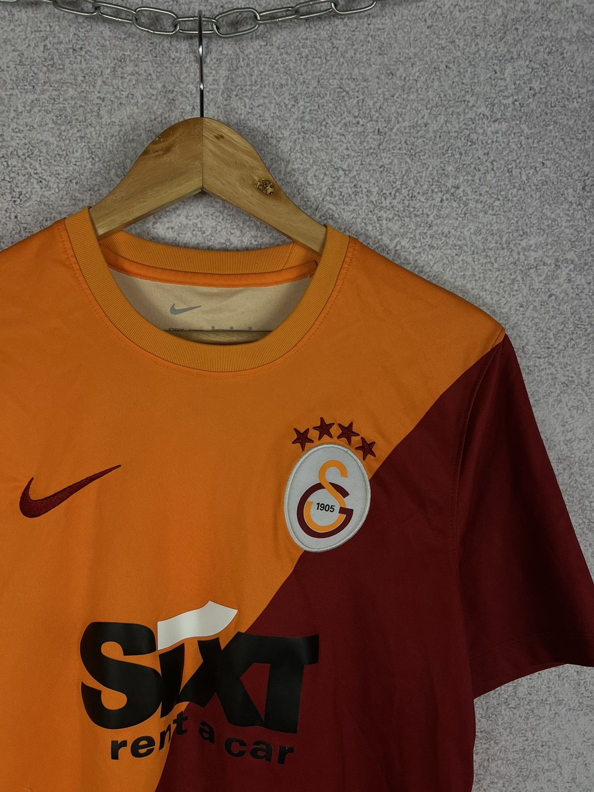 Nike Nike Galatasaray 2021 Home Soccer Jersey Football Shirt Size US M / EU 48-50 / 2 - 2 Thumbnail
