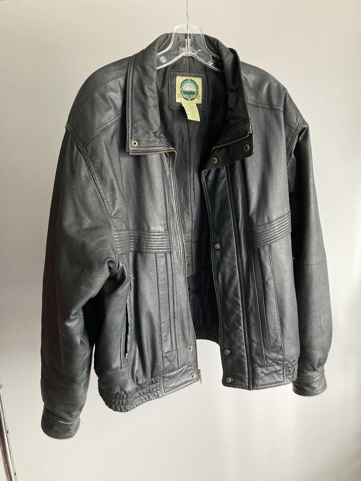 Vintage Vintage Werther Springs Leather Jacket Size US XL / EU 56 / 4 - 1 Thumbnail
