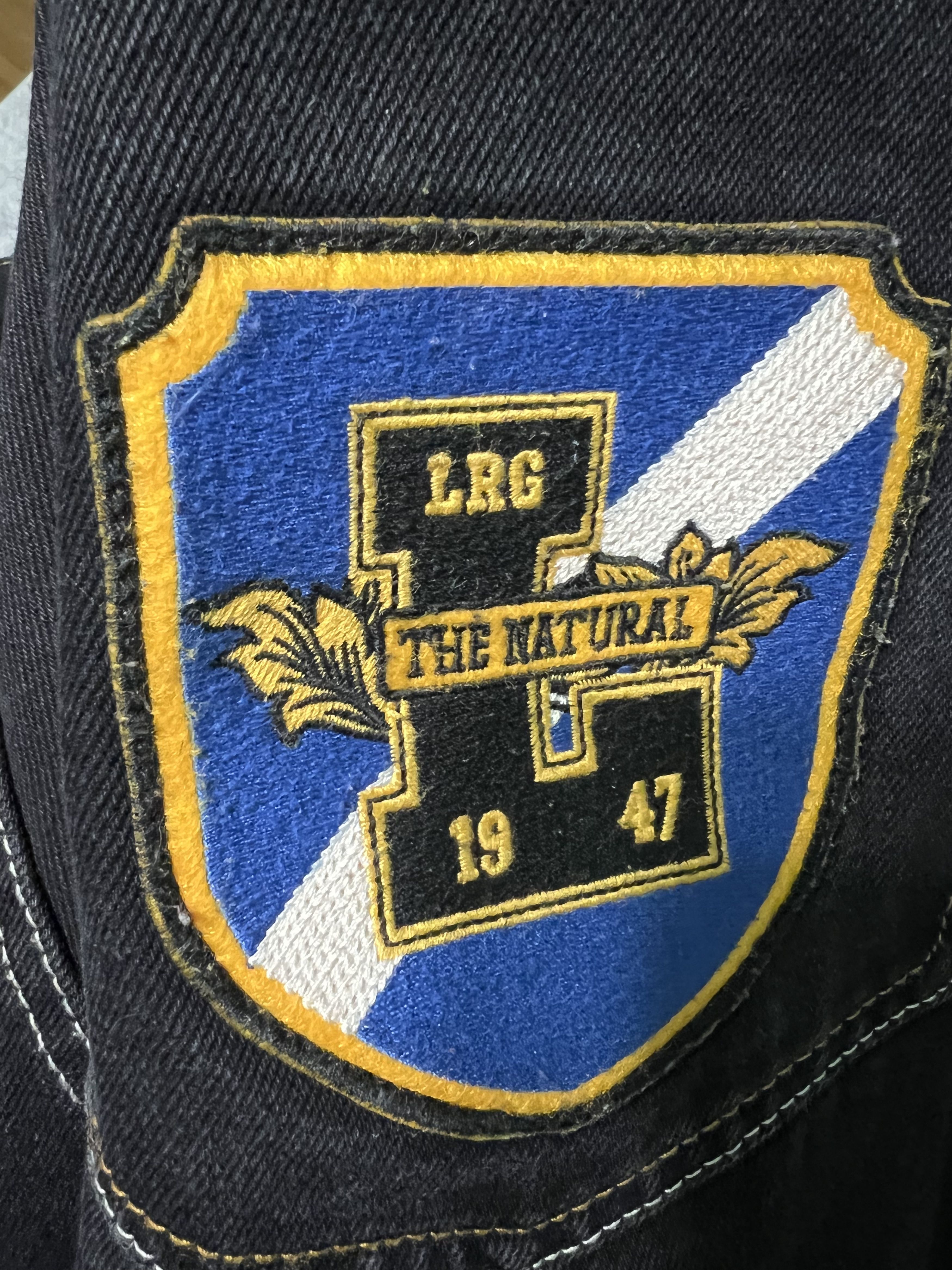 LRG Embroidered Crest Denim Size US 44 / EU 60 - 4 Thumbnail