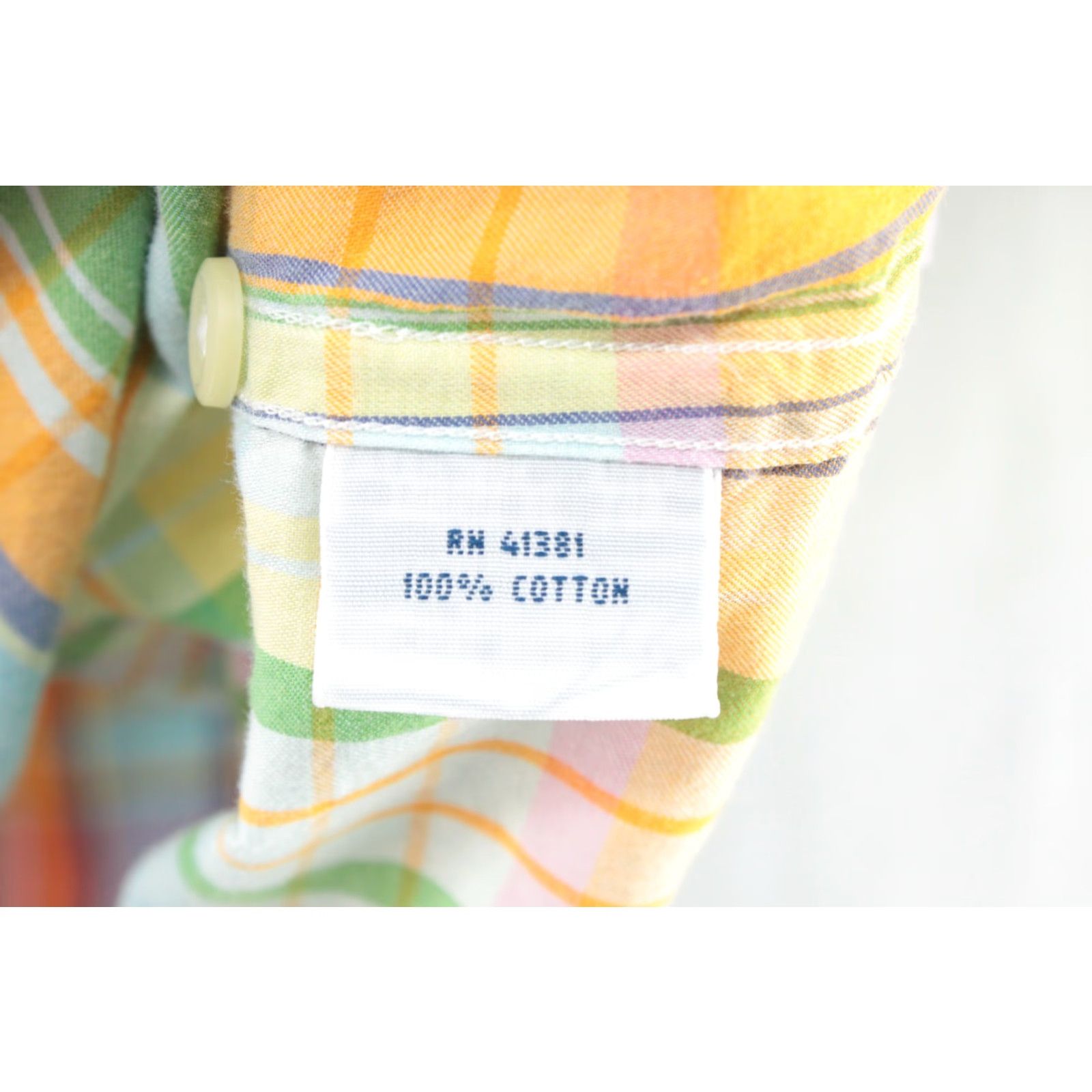 Polo Ralph Lauren Polo Ralph Lauren Beach Twill Shirt Mens XL Multicolor Plaid Button-Up Pullover Preppy Size US XL / EU 56 / 4 - 6 Thumbnail