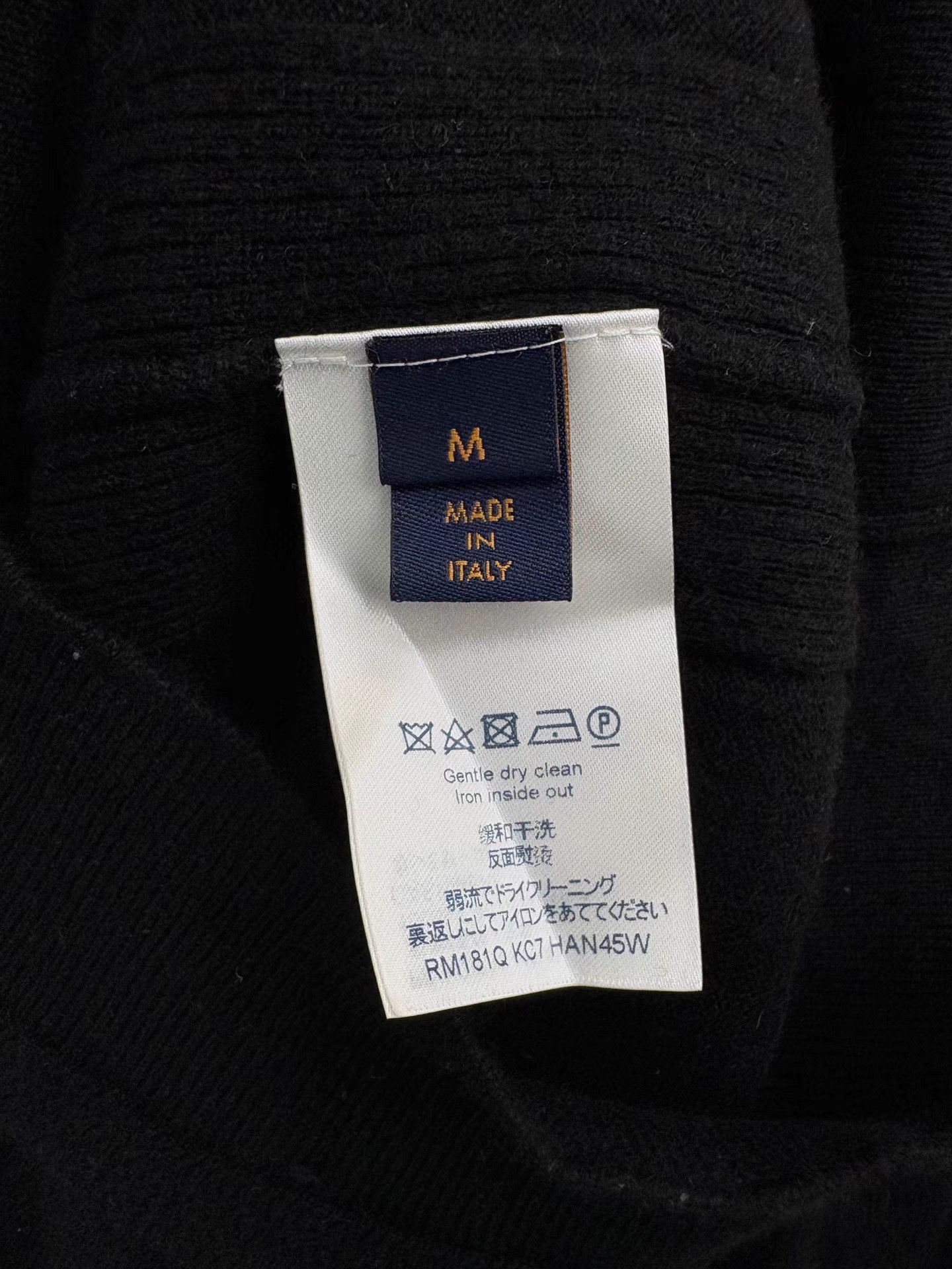 Louis Vuitton LOUIS VUITTON Small Logo Embroidered Cashmere Zip-Up Jacket Size US M / EU 48-50 / 2 - 4 Thumbnail