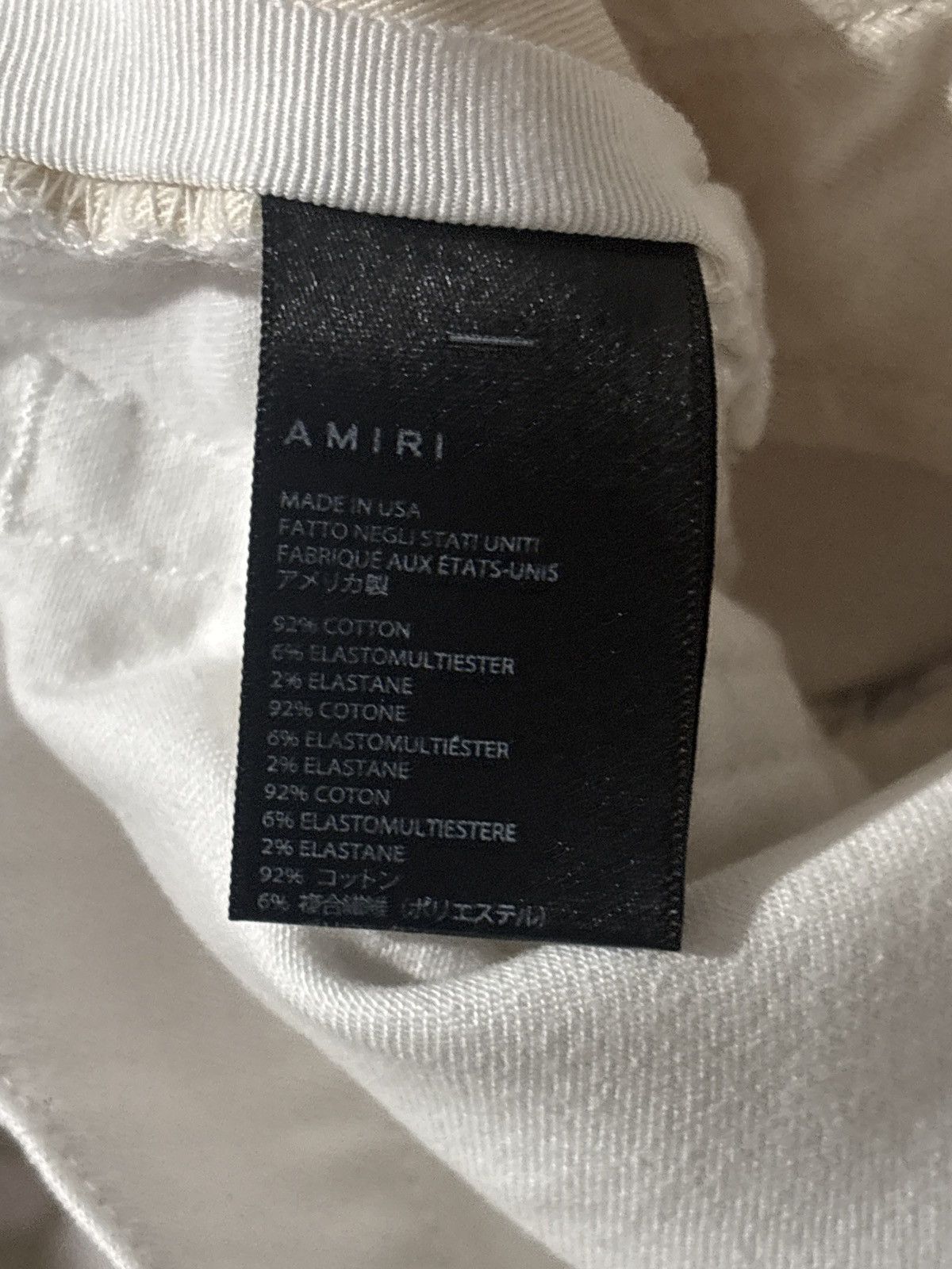 Amiri AMIRI bandana thrasher skinny jeans Size US 32 / EU 48 - 4 Thumbnail