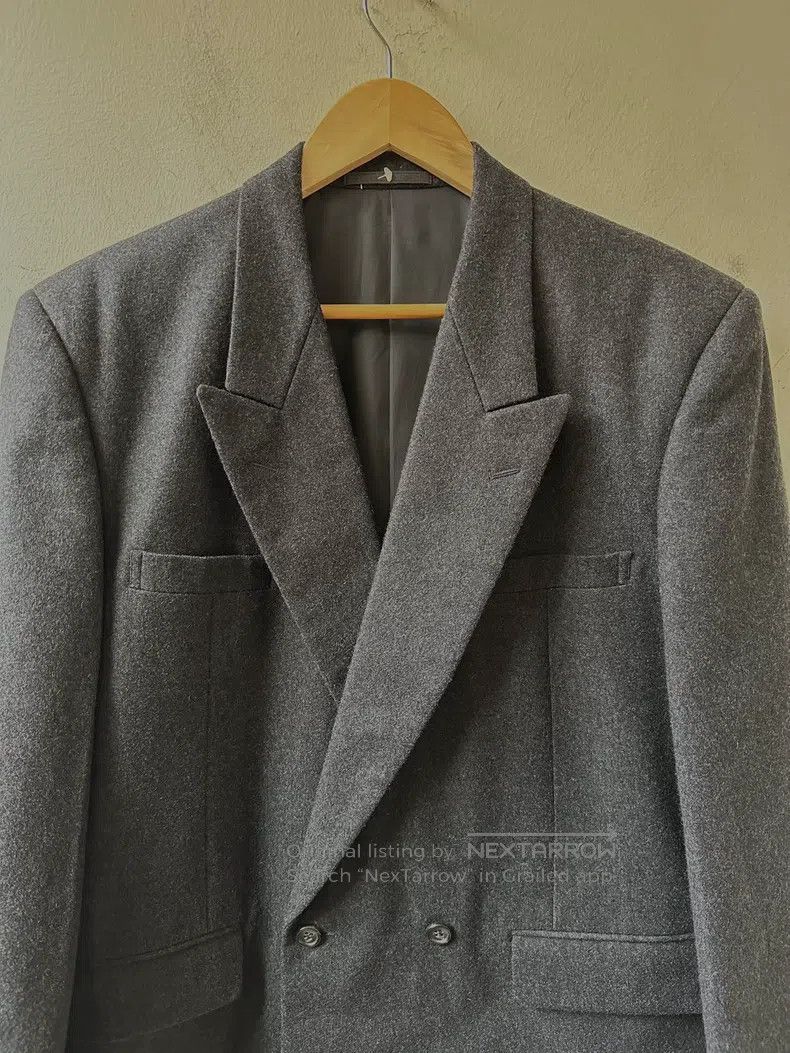 Comme des Garcons Comme Des Garcons Pure Wool Thick Loose Wide Fit Blazer Si Size US S / EU 44-46 / 1 - 5 Thumbnail