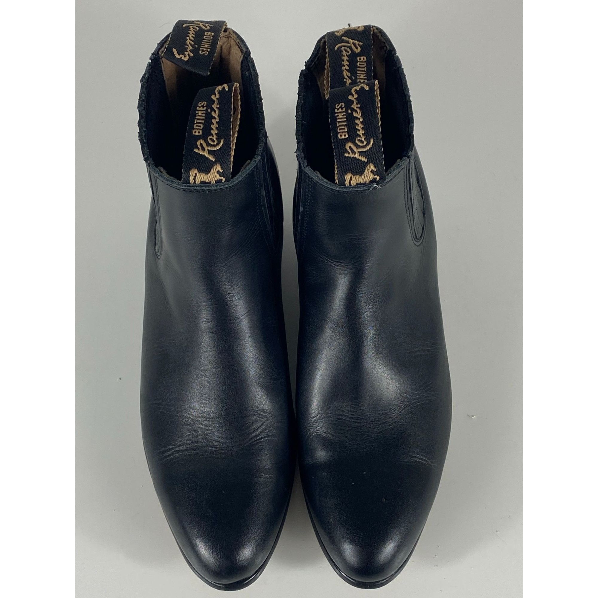 Other Botines Ramirez Black Leather Chelsea Ankle Boots Size 9 Wom Size US 9 / IT 39 - 2 Thumbnail