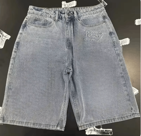 Ed Hardy × Japanese Brand CUSTOM Ed Hardy Jean Shorts Size US 34 / EU 50 - 1 Thumbnail