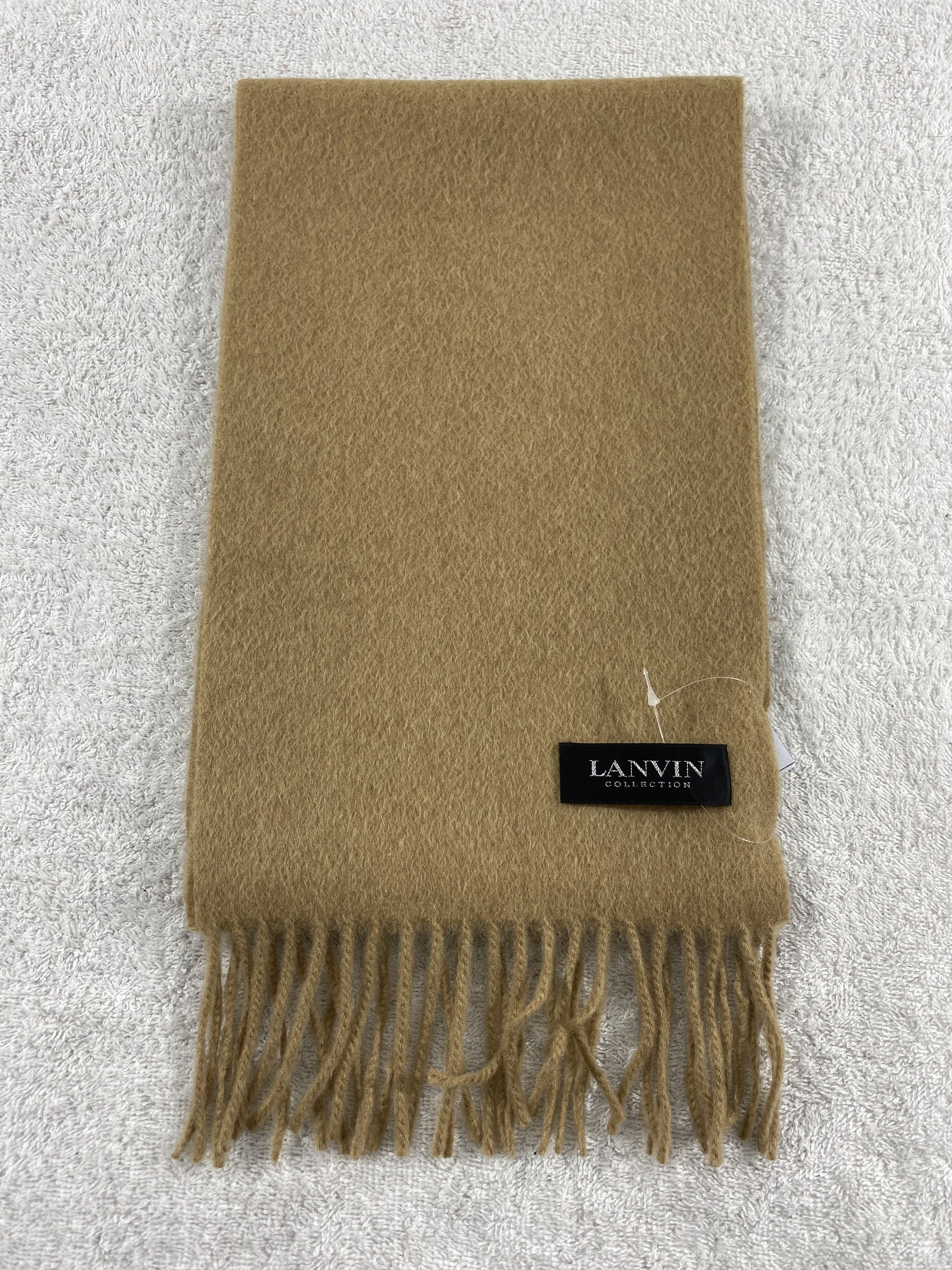 Lanvin × Vintage Lanvin Scarf / Muffler / Neckwear - WW1669 Size ONE SIZE - 2 Thumbnail