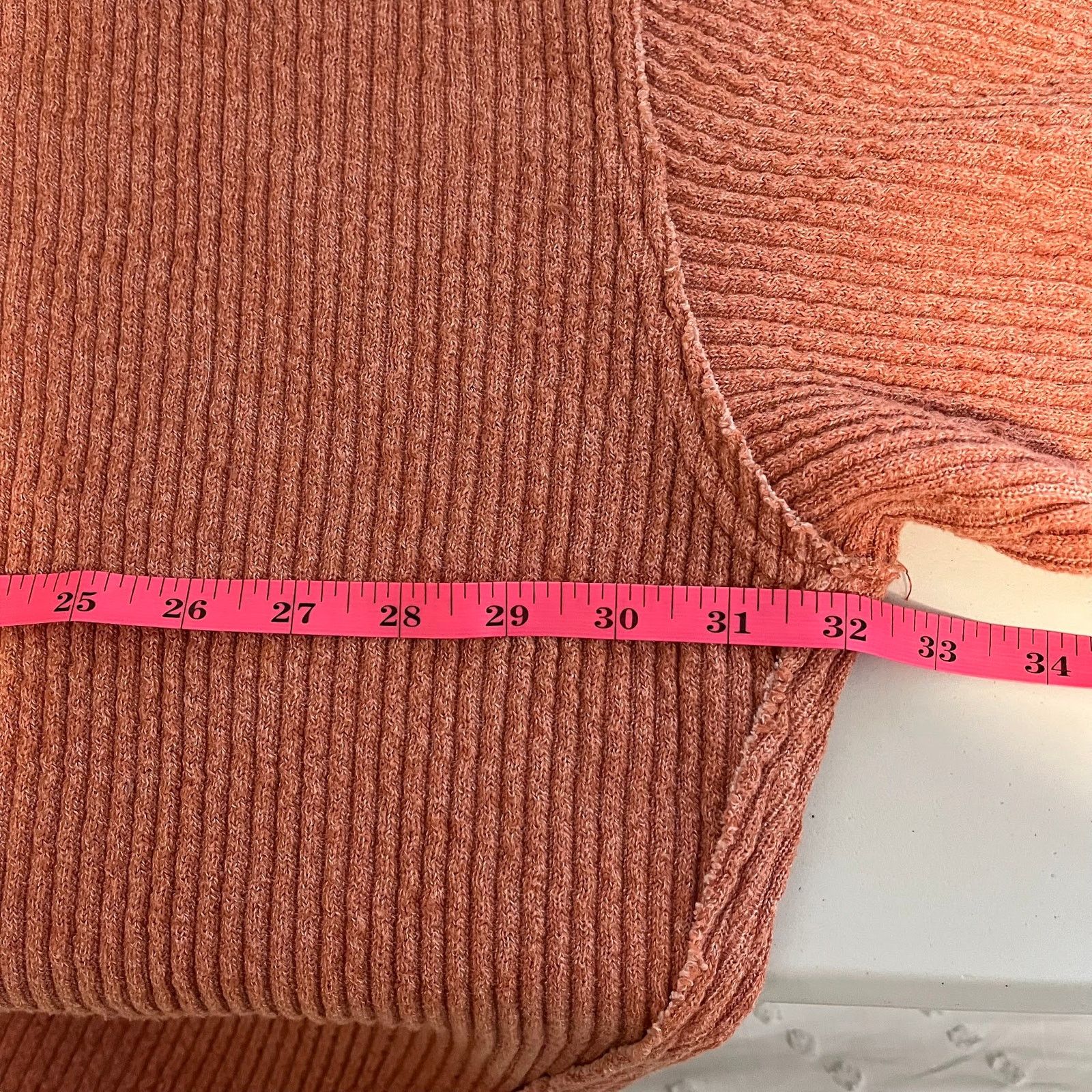 Free People Free People Mocha Brown Draped Oversized V-Neck Sweater - M Size M / US 6-8 / IT 42-44 - 7 Thumbnail