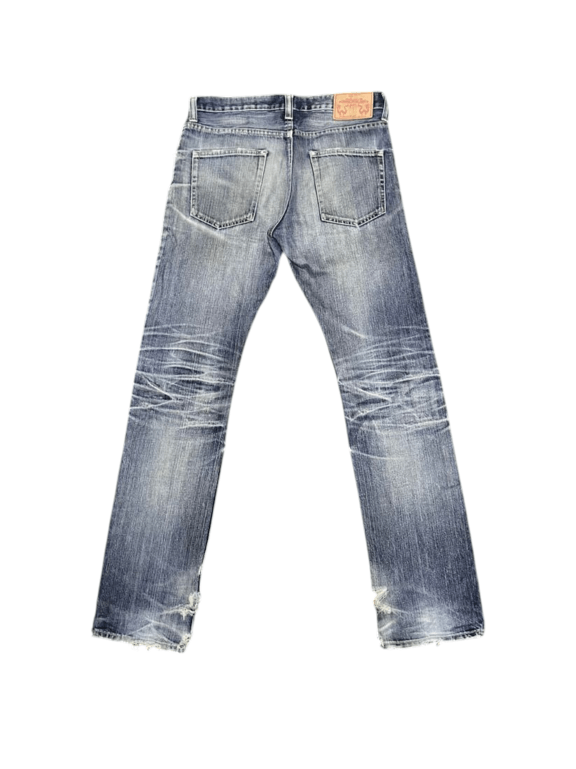 Japanese Brand Takeo Kikuchi Distressed Denim Size US 31 - 1 Thumbnail