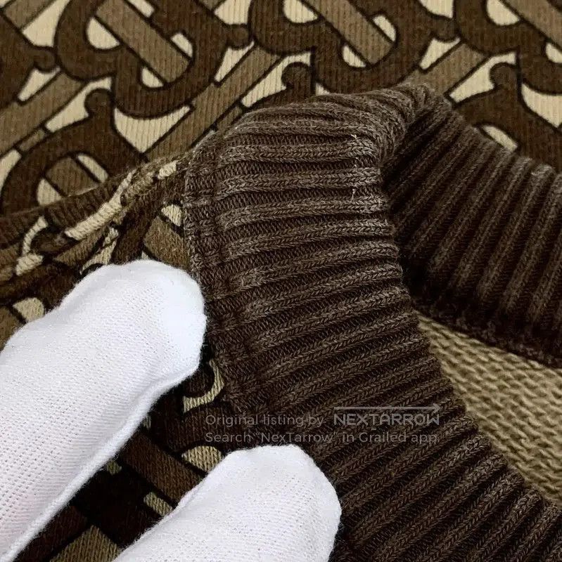 Burberry Burberry Brown Cotton Women's Sweatshirt. Size XS / US 0-2 / IT 36-38 - 8 Thumbnail