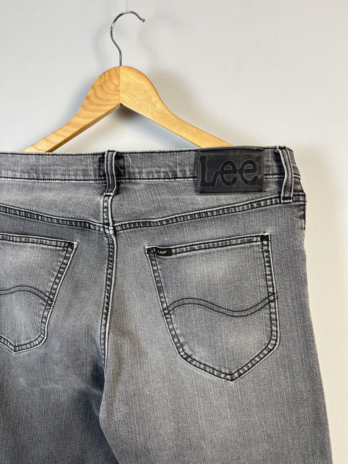 Lee × Vintage LEE Daren Zip Fly Vintage Straight Denim Jeans Size US 33 - 6 Thumbnail