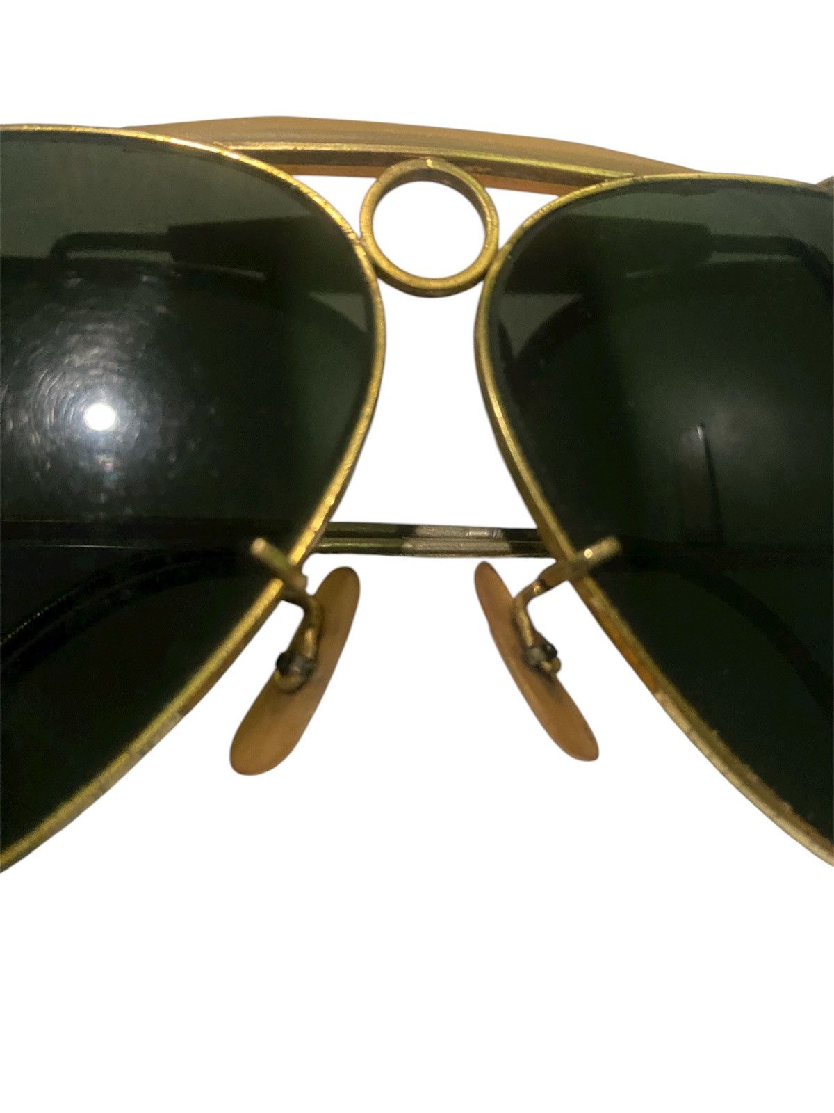 RayBan Vintage B&L Ray Ban USA Shooter Aviator Sunglasses Size ONE SIZE - 6 Thumbnail
