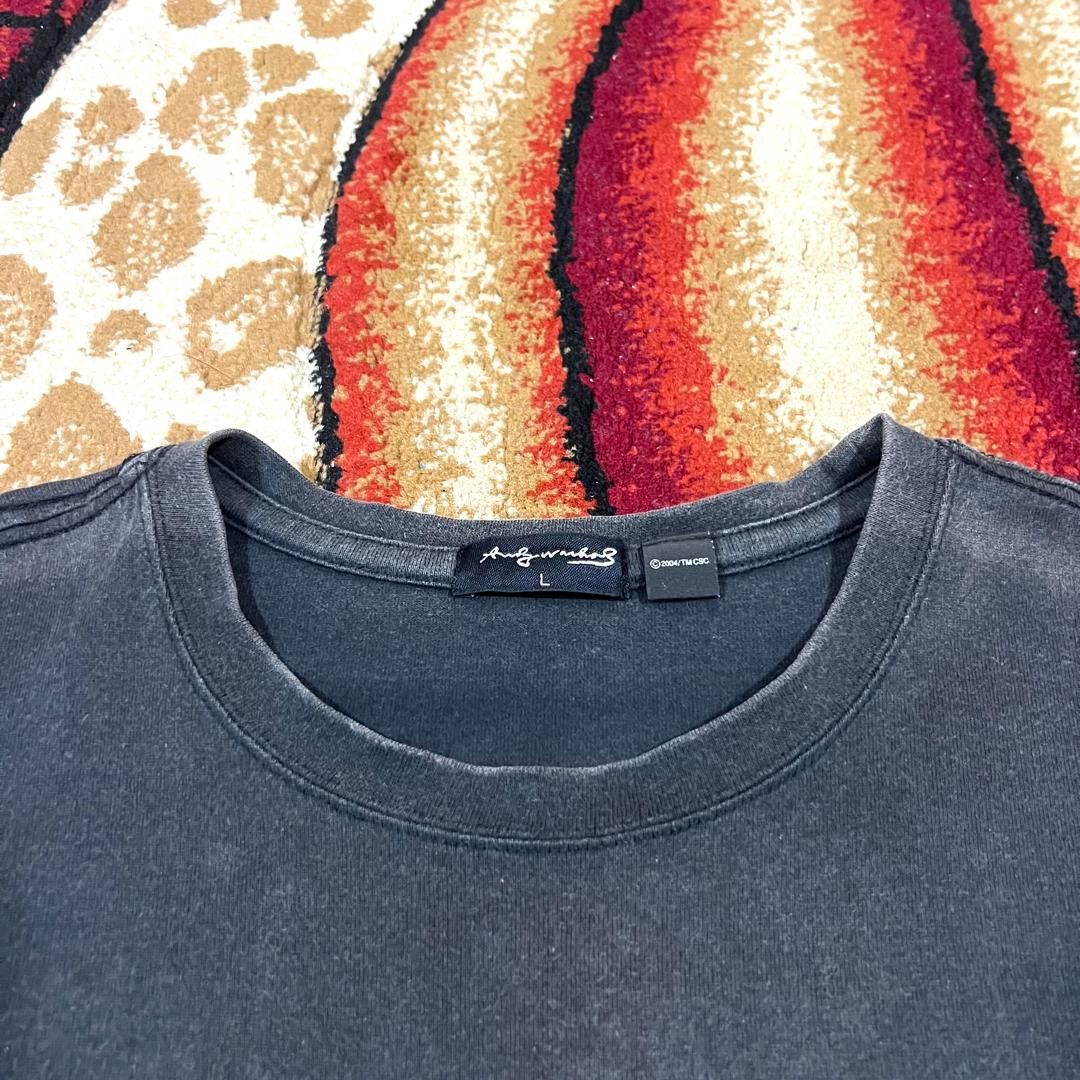 Andy Warhol Thrashed Faded 2004 Andy Warhol Long Sleeve T Shirt Size US L / EU 52-54 / 3 - 7 Thumbnail