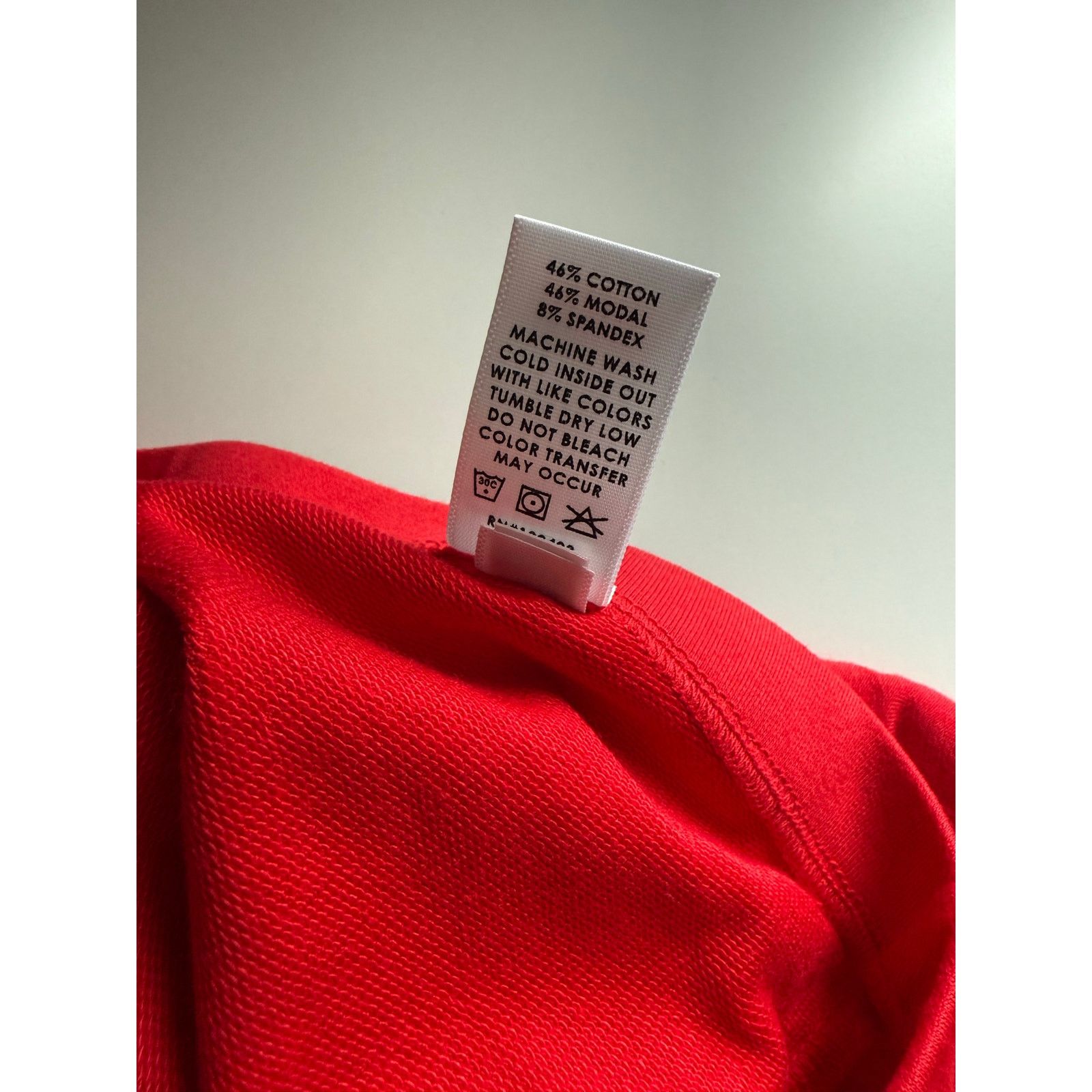 COTTONCITIZEN New Cotton Citizen Siena Bike Short - Red - XS - $90 Size 26" / US 2 / IT 38 - 3 Thumbnail