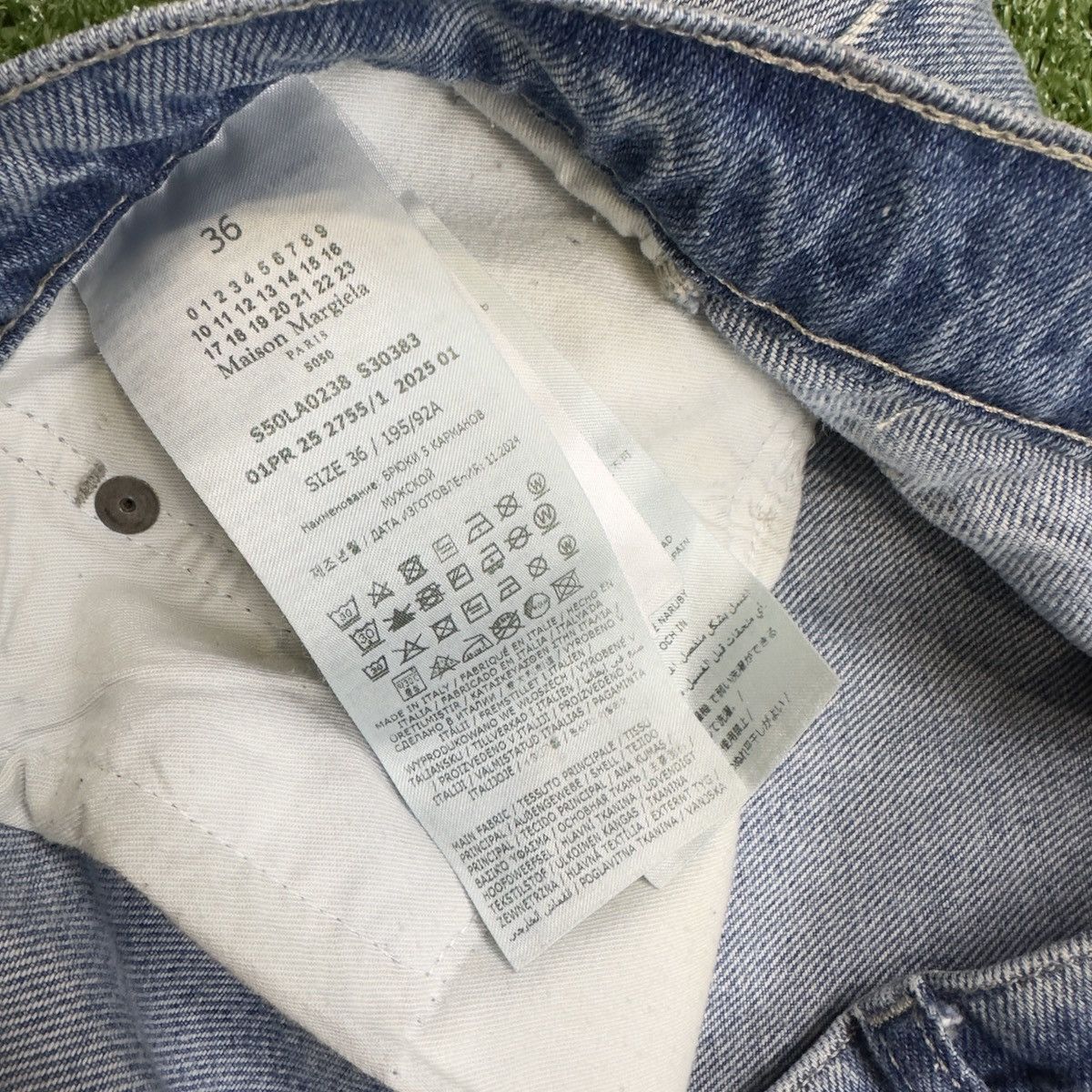 Maison Margiela Maison Margiela Denim Jeans Baggy Wide 36x35 Size US 36 / EU 52 - 4 Thumbnail