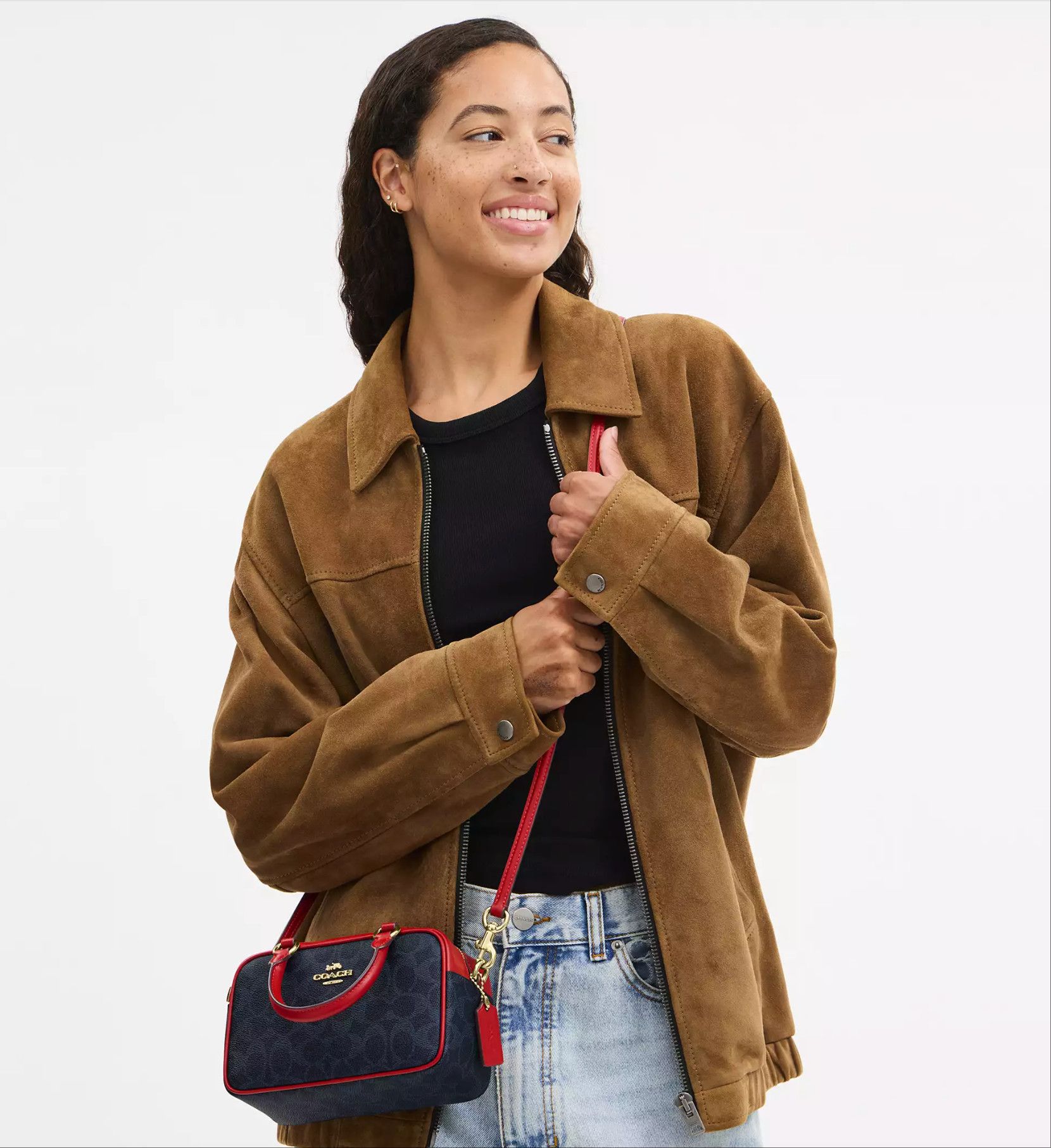 Coach Satchel Crossbody Bag In Signature Canvas CW197 Size ONE SIZE - 7 Thumbnail