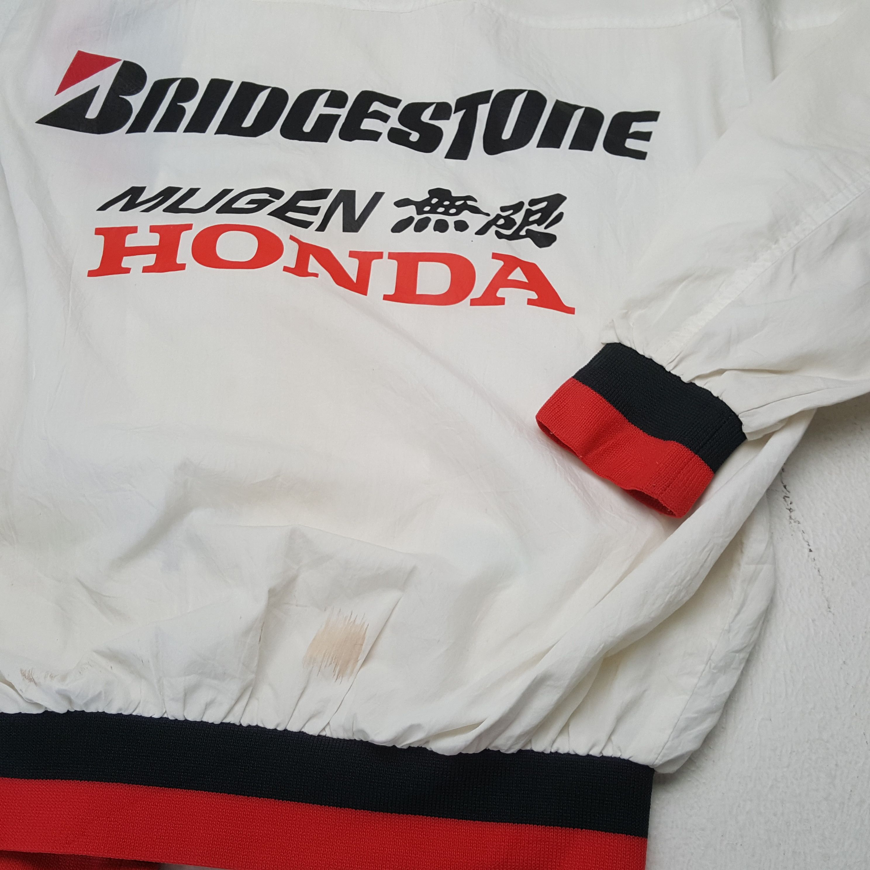 Vintage Bridgestone X Custom Mugen Honda Art Motorsports Jacket Size US M / EU 48-50 / 2 - 8 Thumbnail