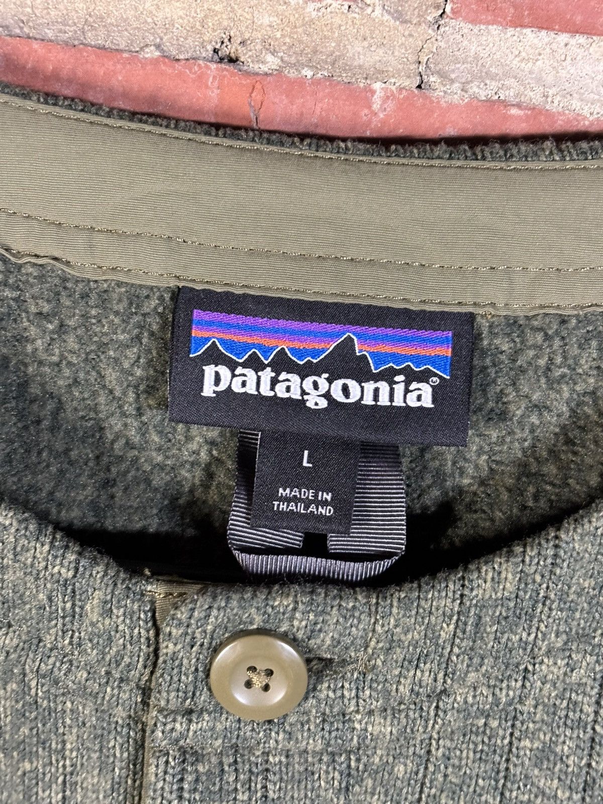 Patagonia Patagonia Better Sweater Henley Sweater Green Rib Knit Large Size US L / EU 52-54 / 3 - 3 Thumbnail
