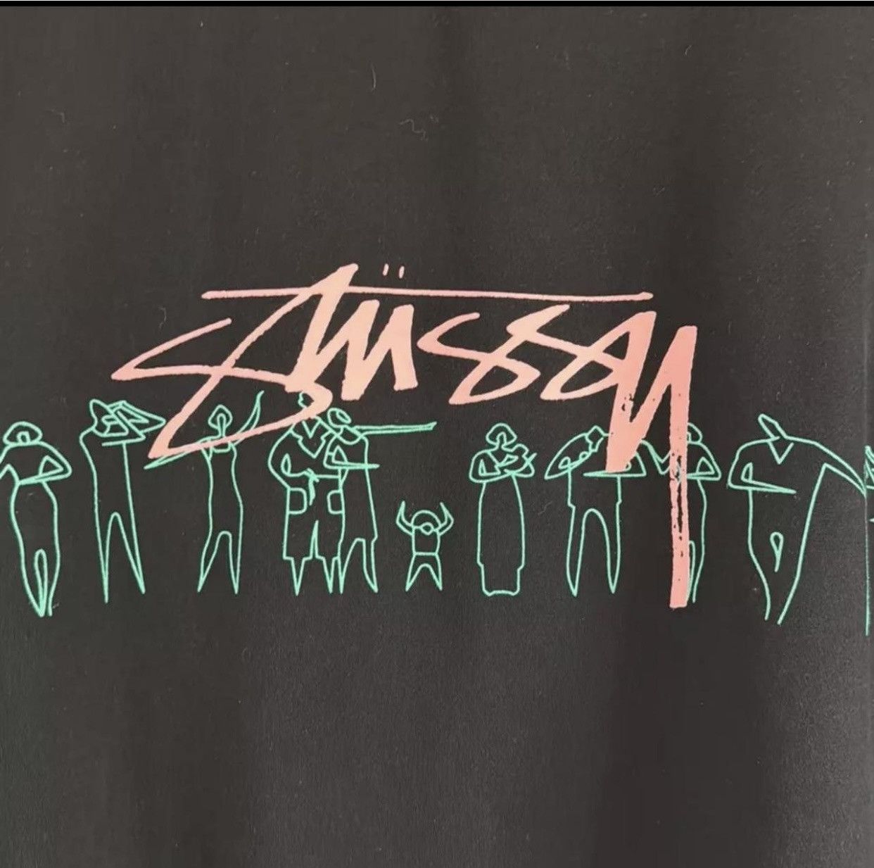 Stussy Stussy People Stripe Crew Sweatshirt Size L / US 10 / IT 46 - 3 Thumbnail