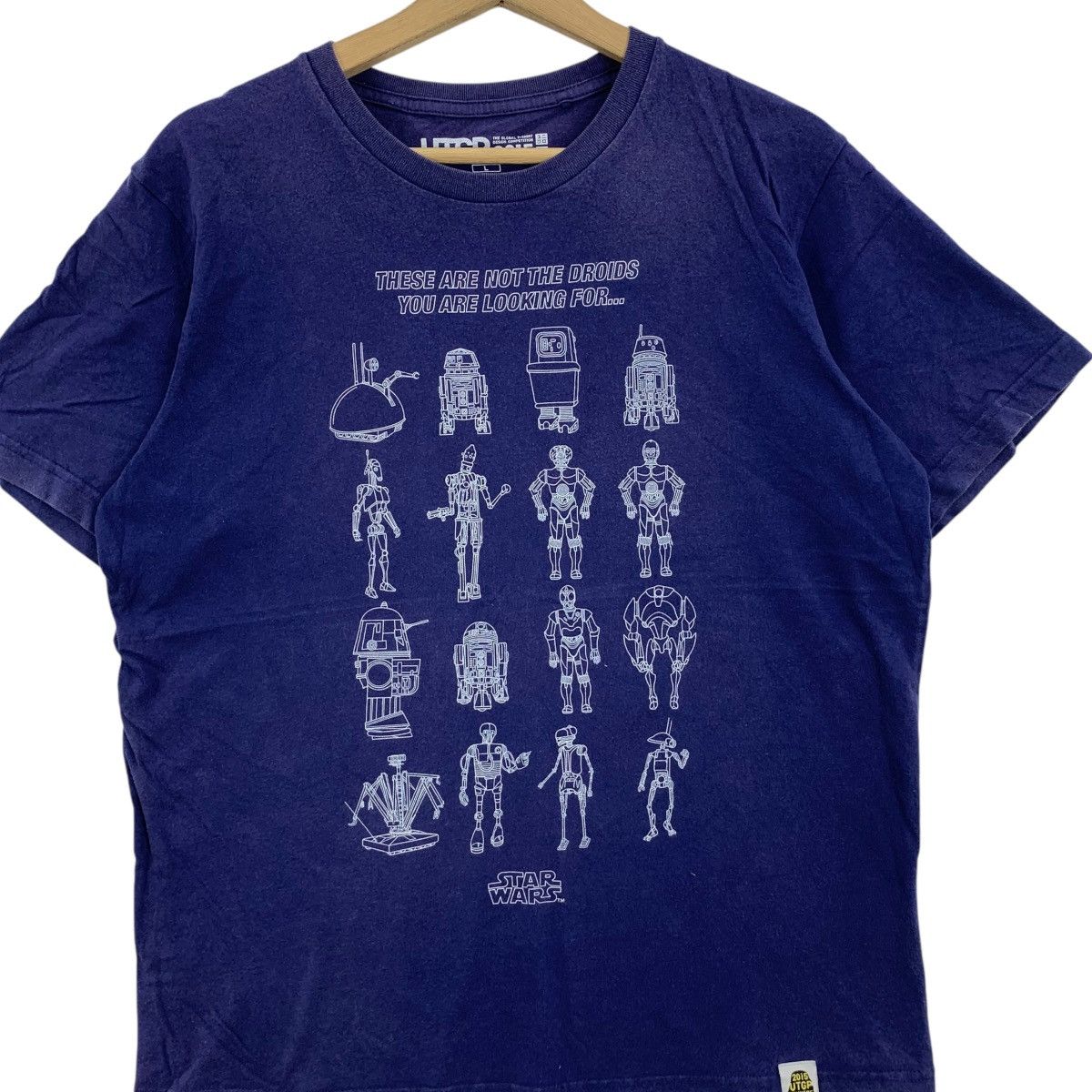 Uniqlo UNIQLO UTGP x STAR WARS Global Design Droids Tee Shirt Top Size US L / EU 52-54 / 3 - 3 Thumbnail
