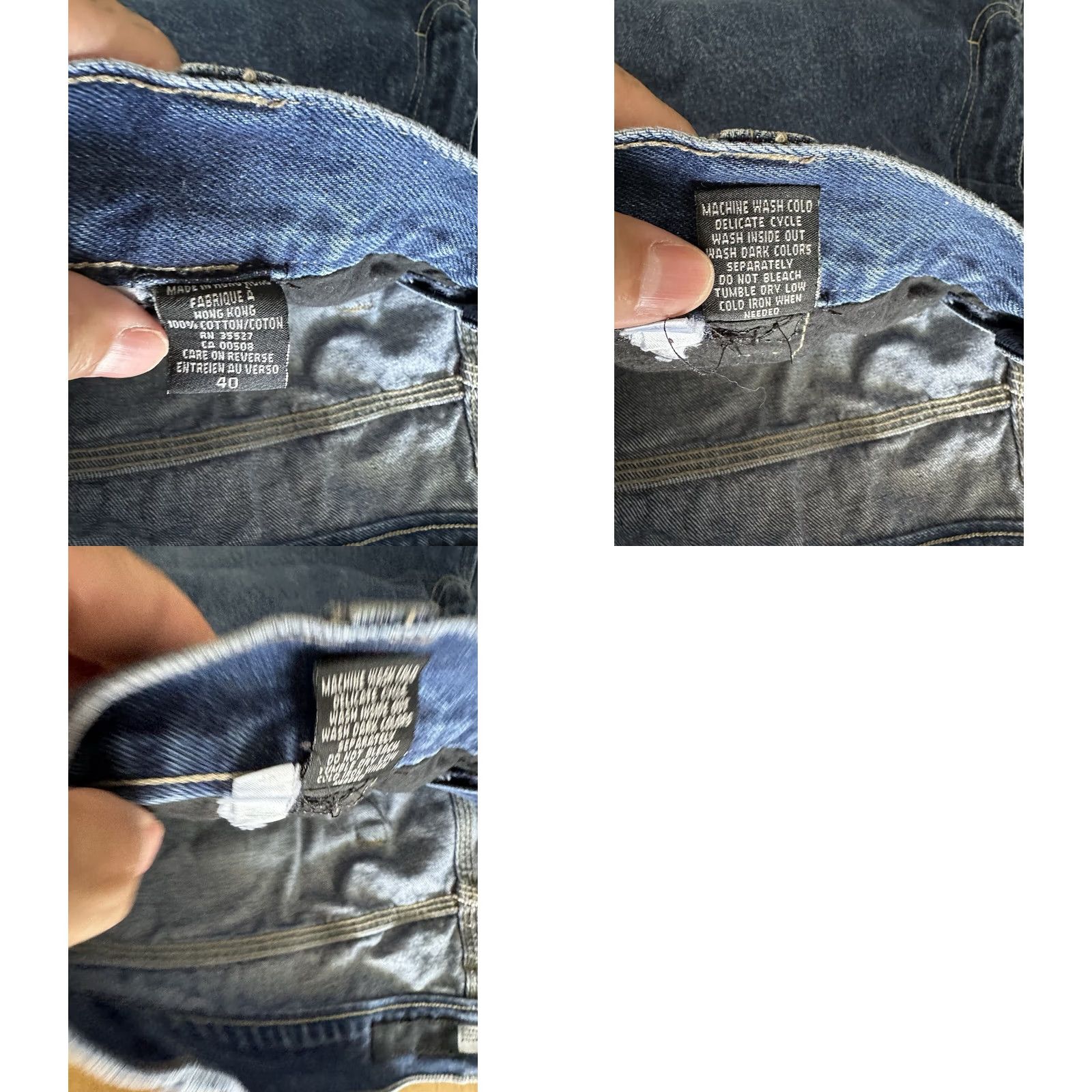 Denime Vintage Marithe Francois Girbaud Jean Shorts Mens 40 Denim Carpenter Baggy Y2K Size US 40 / EU 56 - 8 Thumbnail