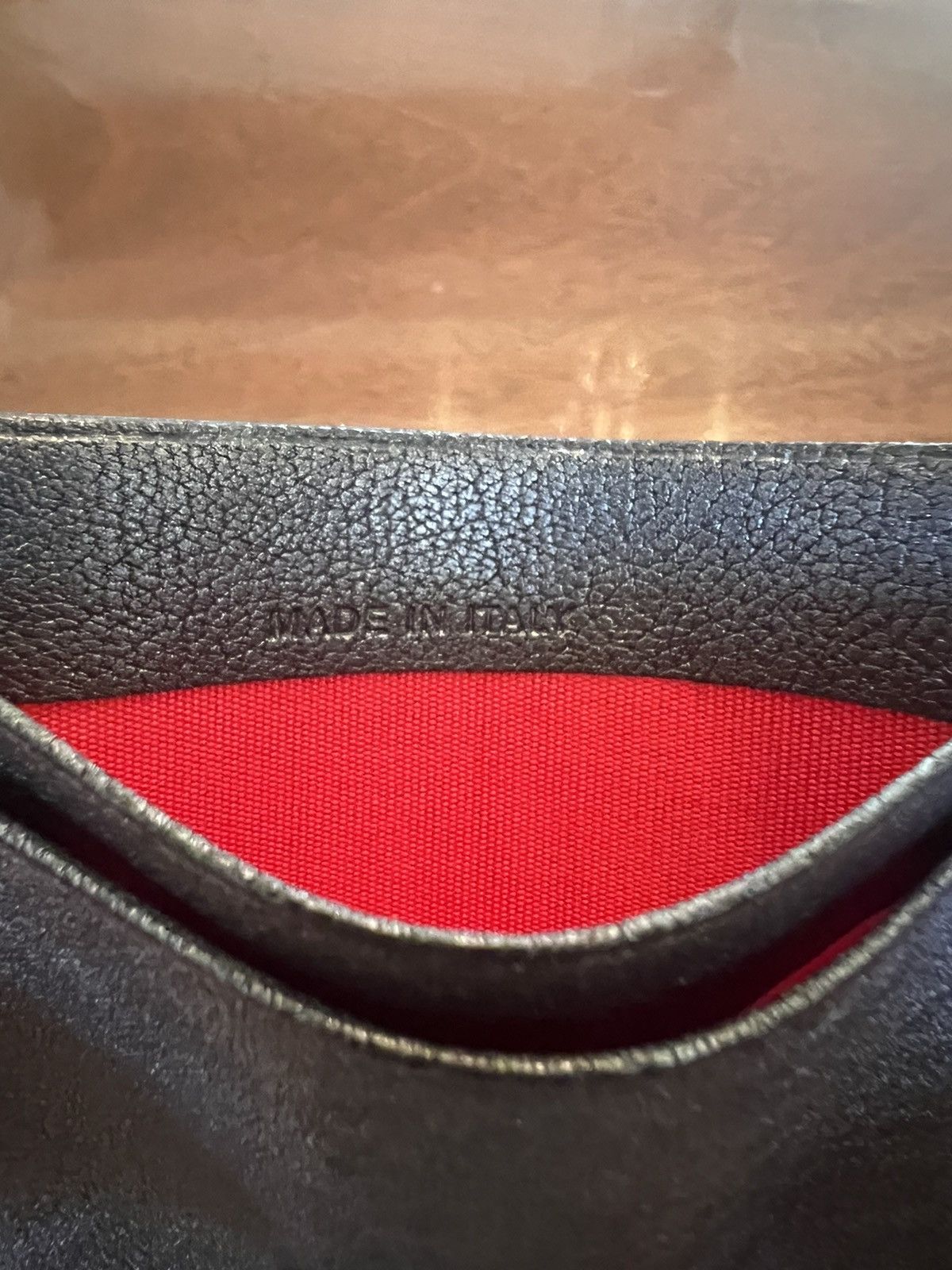 Christian Louboutin Christian Louboutin classic gunmetal card case. Size ONE SIZE - 5 Thumbnail
