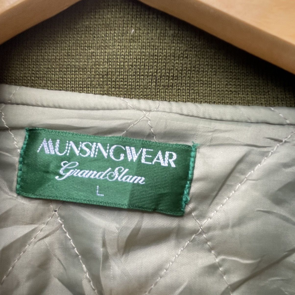 Grand Slam × Vintage Vintage Grandslam Munsimgwear Cardigan Drape Jacket Size US L / EU 52-54 / 3 - 7 Thumbnail
