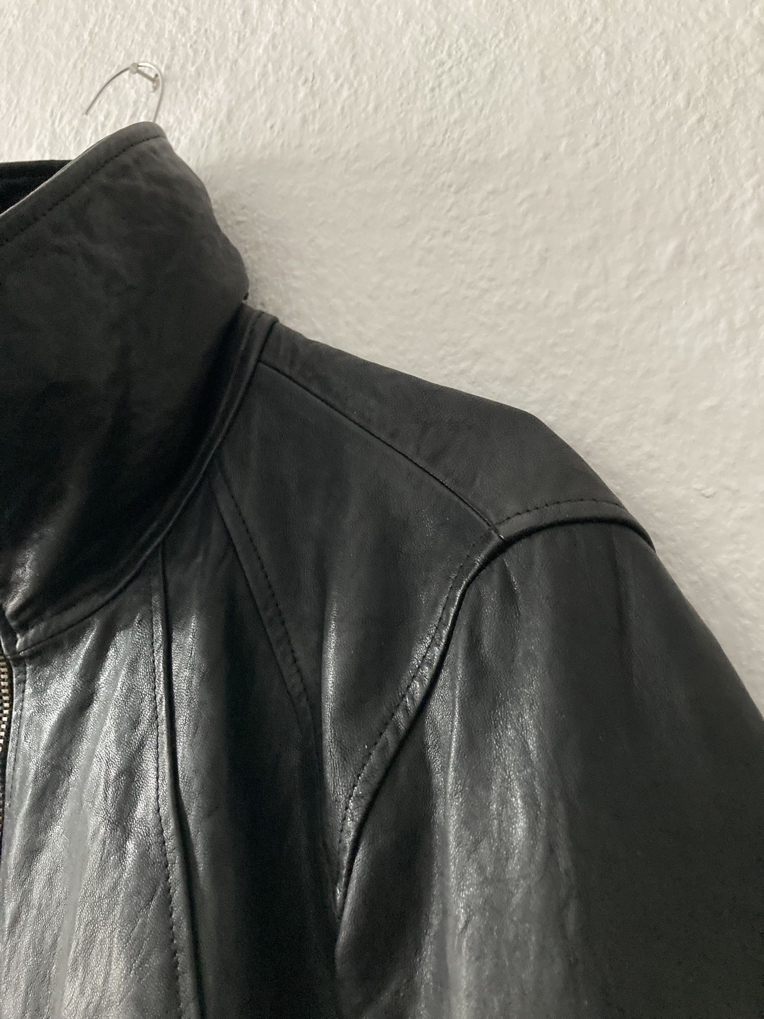 Rick Owens F/W 09 "CRUST" Hammered Lamb Leather Intarsia Jacket XL Size US XL / EU 56 / 4 - 6 Thumbnail
