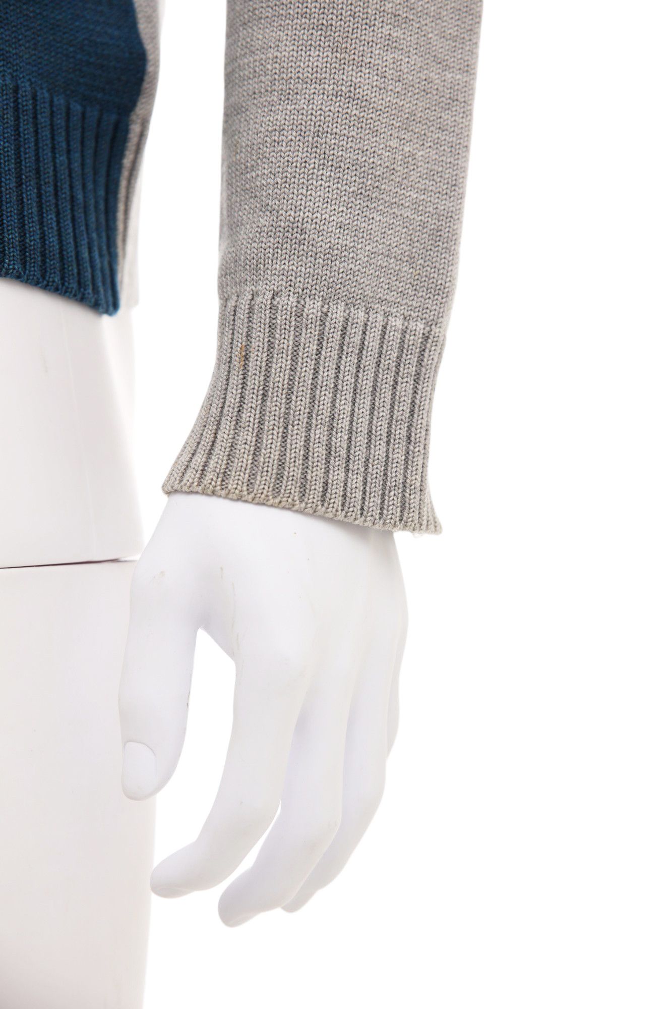 Raf Simons S/S 2000 Geometric Merino Wool Sweater Size US L / EU 52-54 / 3 - 9 Thumbnail