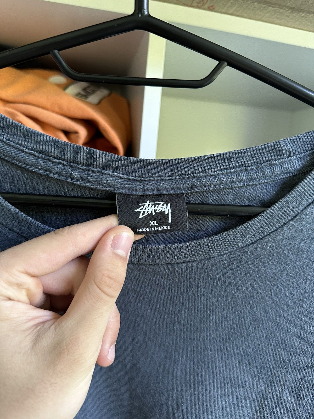 Stussy 🔥VINTAGE STUSSY FADED BIG BACK LOGO T-SHIRT🔥 Size US XL / EU 56 / 4 - 7 Thumbnail