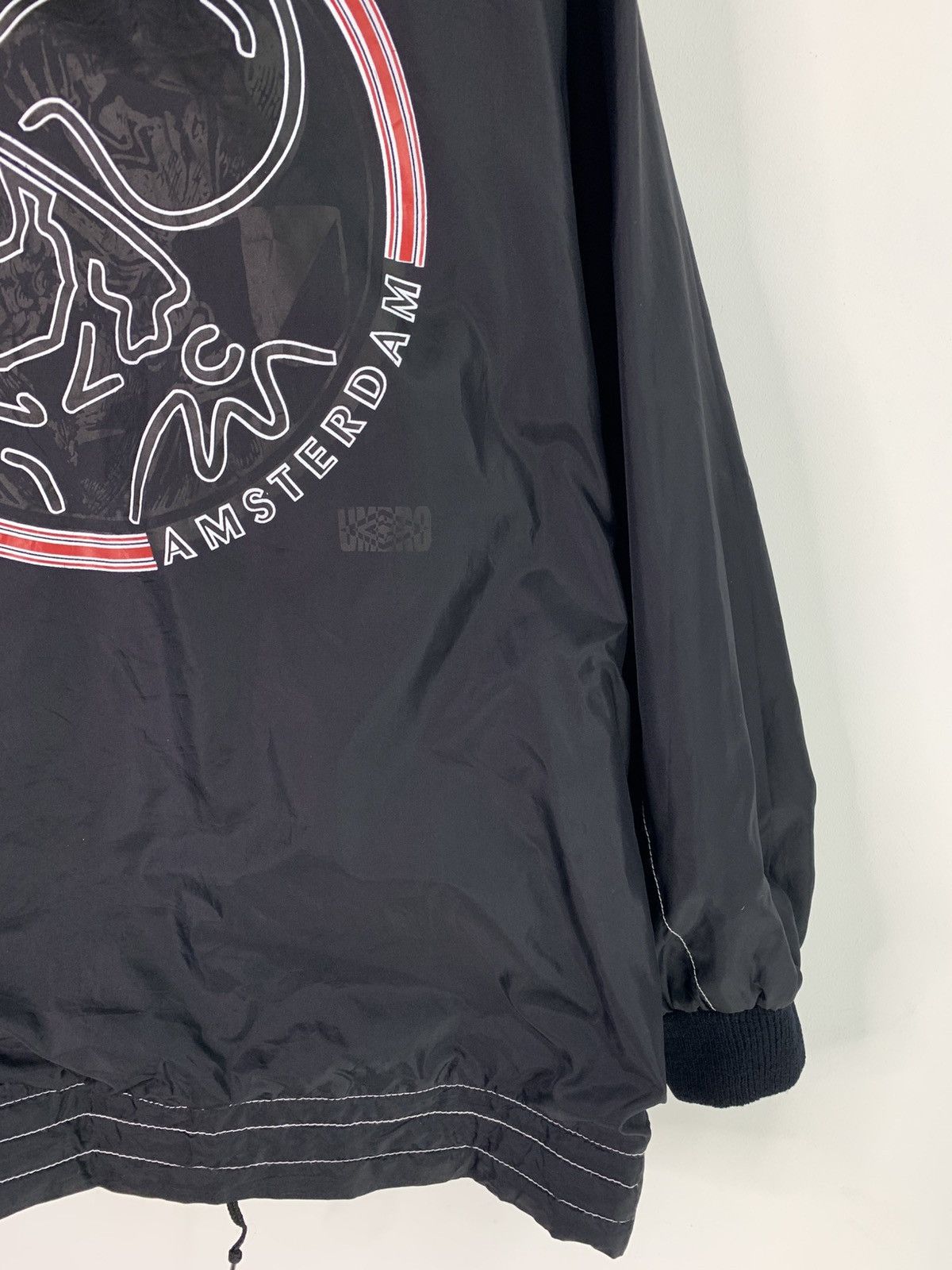 Umbro × Vintage Vintage Umbro FC Ajax 90s Training Hooded Jacket L/XL Size Size US L / EU 52-54 / 3 - 6 Thumbnail