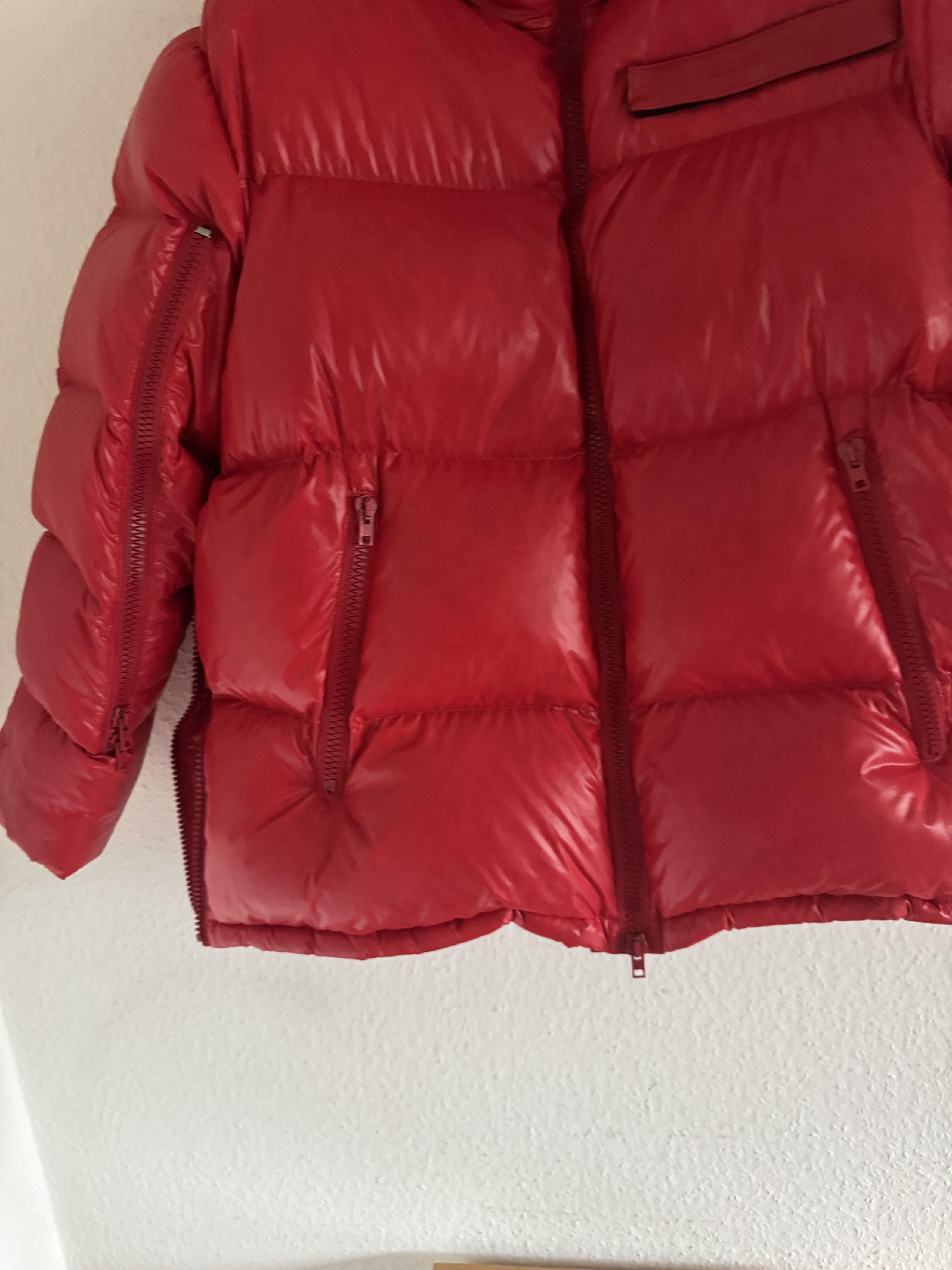 Calvin Klein 205W39NYC Red Oversized Puffer Jacket Size US XL / EU 56 / 4 - 15 Thumbnail