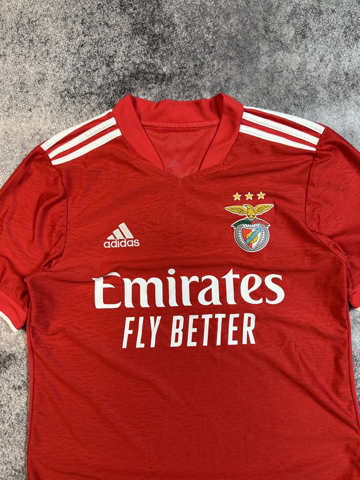 Adidas Adidas Benfica Soccer Jersey Streetwear Rare M Blokecore Y2K Size US S / EU 44-46 / 1 - 2 Thumbnail
