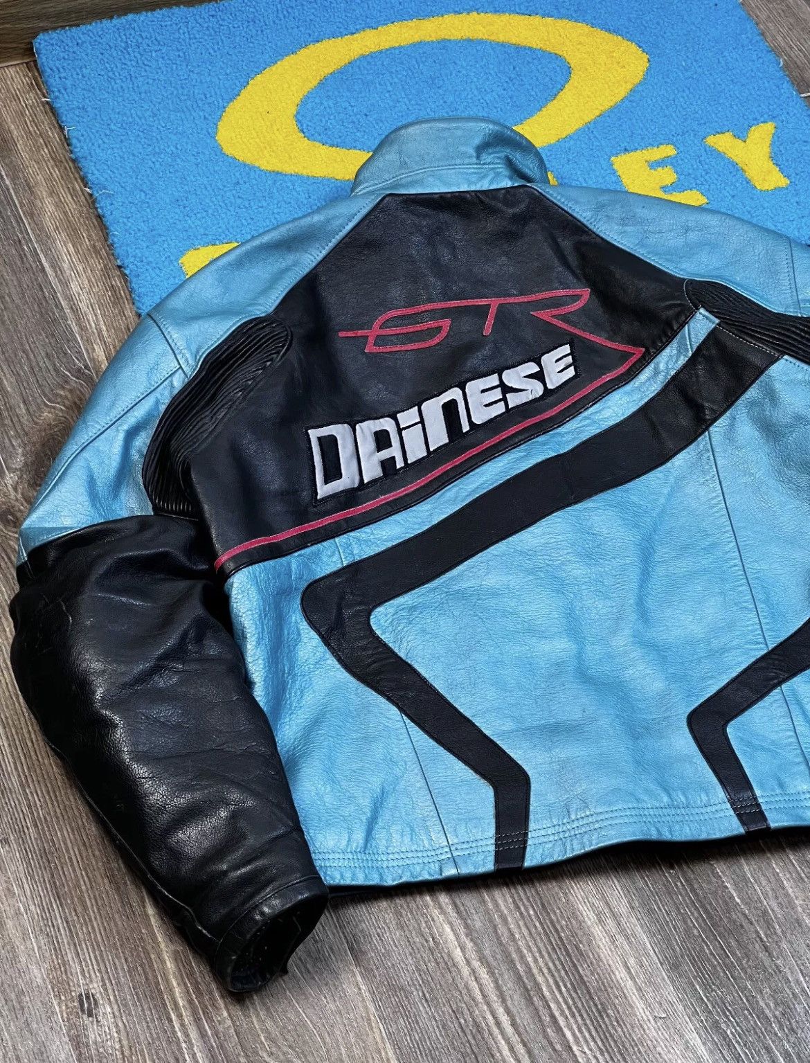 Dainese Dainese GTR Superbike Blue Leather Moto Jacket Size US L / EU 52-54 / 3 - 12 Thumbnail