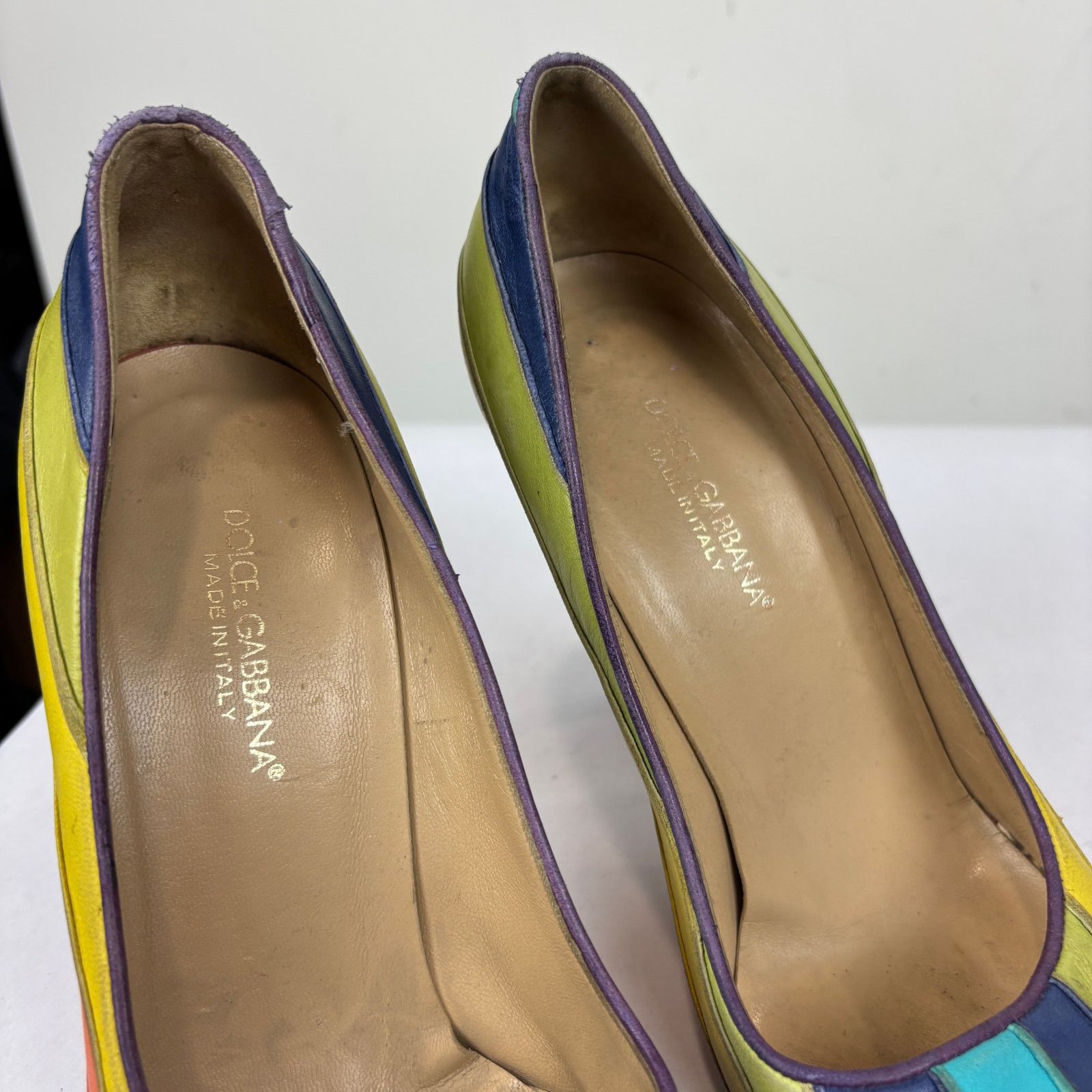 Dolce & Gabbana Dolce & Gabbana Rainbow Pumps High Heels Pointed 39 US 9 Size US 9 / IT 39 - 10 Thumbnail