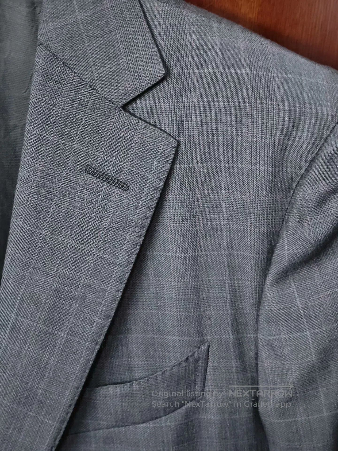 Ermenegildo Zegna Zegna Gray Wool Blend Suit Jacket. Size US M / EU 48-50 / 2 - 2 Thumbnail