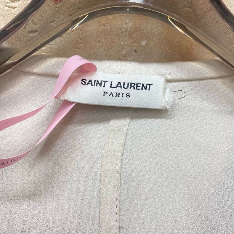 Saint Laurent Paris Saint Laurent Beige Hooded Trench Coat- Size US M / EU 48-50 / 2 - 3 Thumbnail