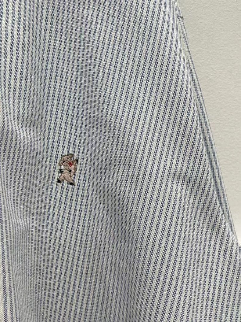 Gucci Gucci Striped piglet embroidery shirt 2501-Nextarrow Size US S / EU 44-46 / 1 - 5 Thumbnail
