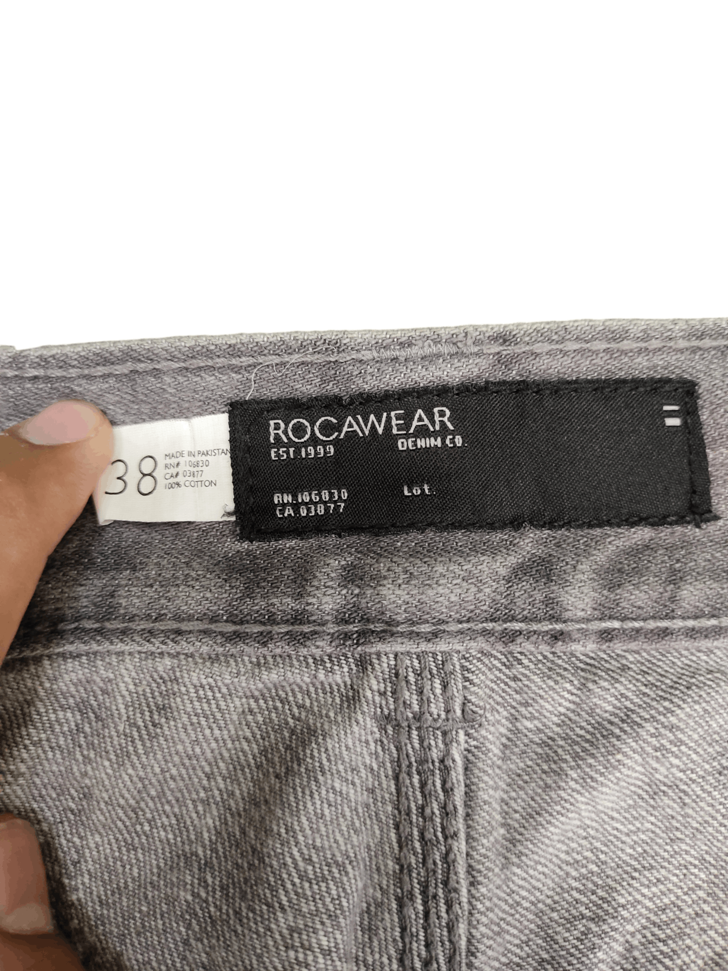 Rocawear Baggy Jeans Rocawear Design Denim Wide Loose Leg Y2k Jnco Size US 38 / EU 54 - 14 Thumbnail