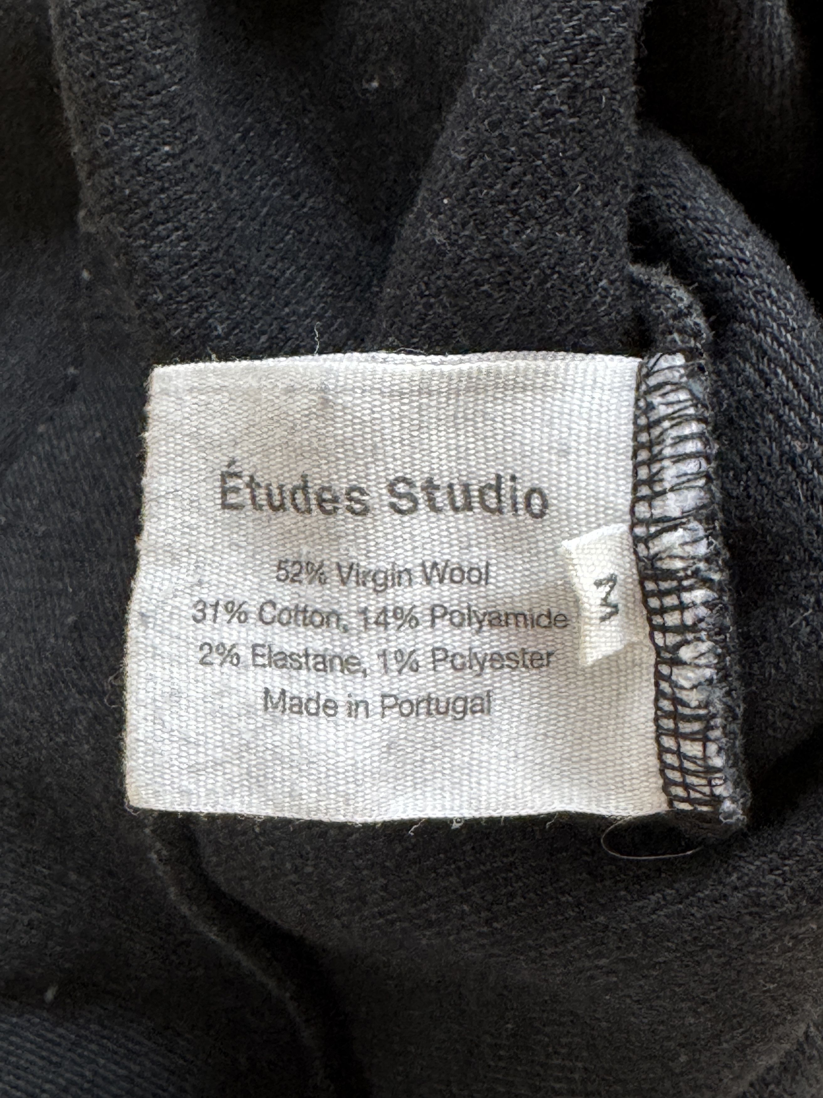 Etudes Etudes Navy Sweater Wool Blend Size US M / EU 48-50 / 2 - 3 Thumbnail