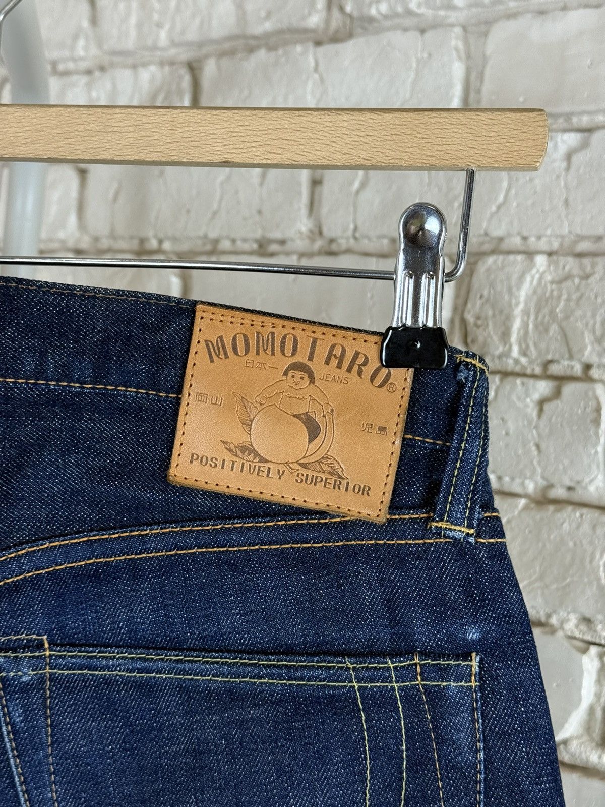 Momotaro Jeans Momotaro Japan Old Blue Indigo Zimbabwe Cotton 0605-C Pant Size US 32 / EU 48 - 10 Thumbnail