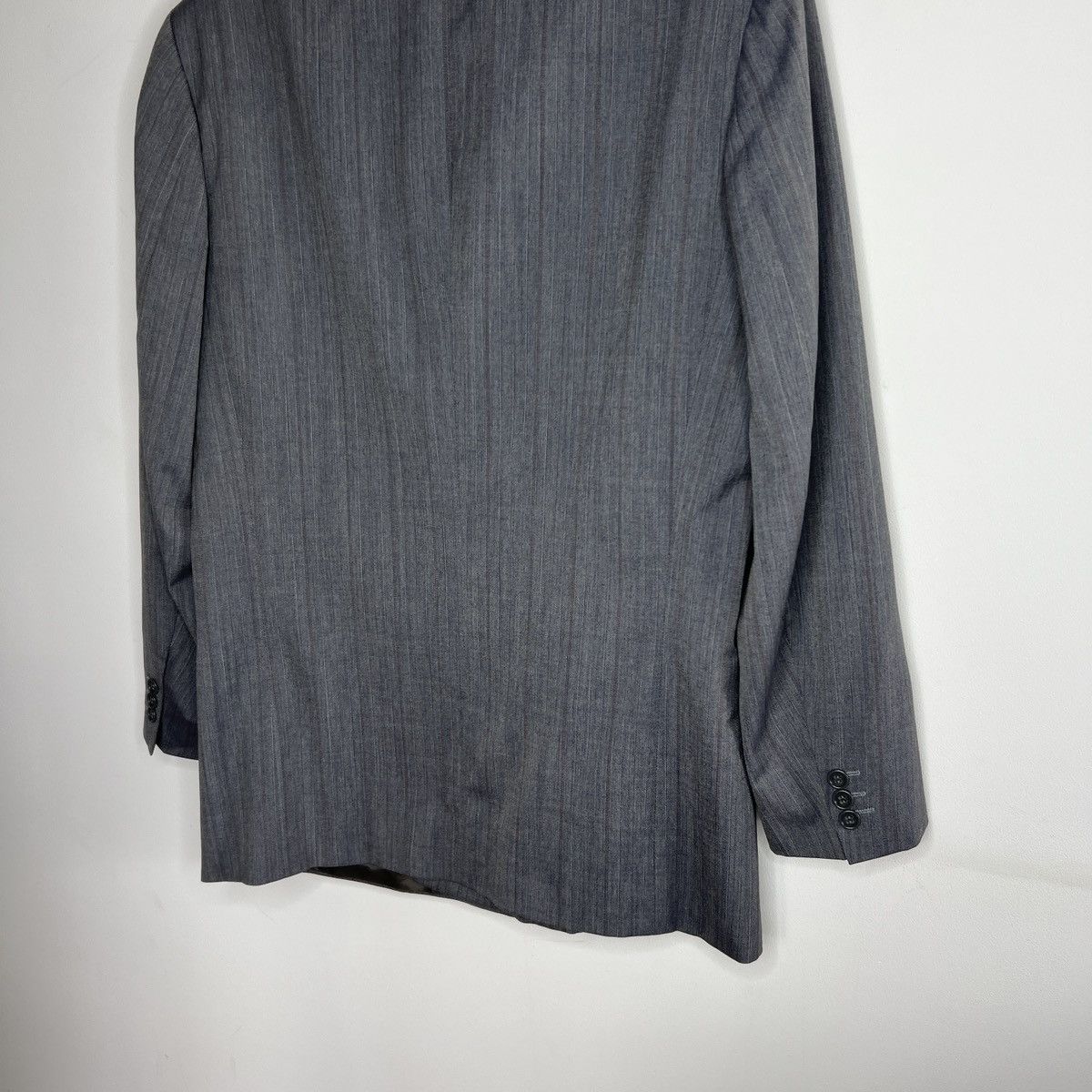 Hugo Boss × Vintage Vintage Hugo Boss Wool Blazer Jacket Double Breasted Luxury Size 40R - 11 Thumbnail