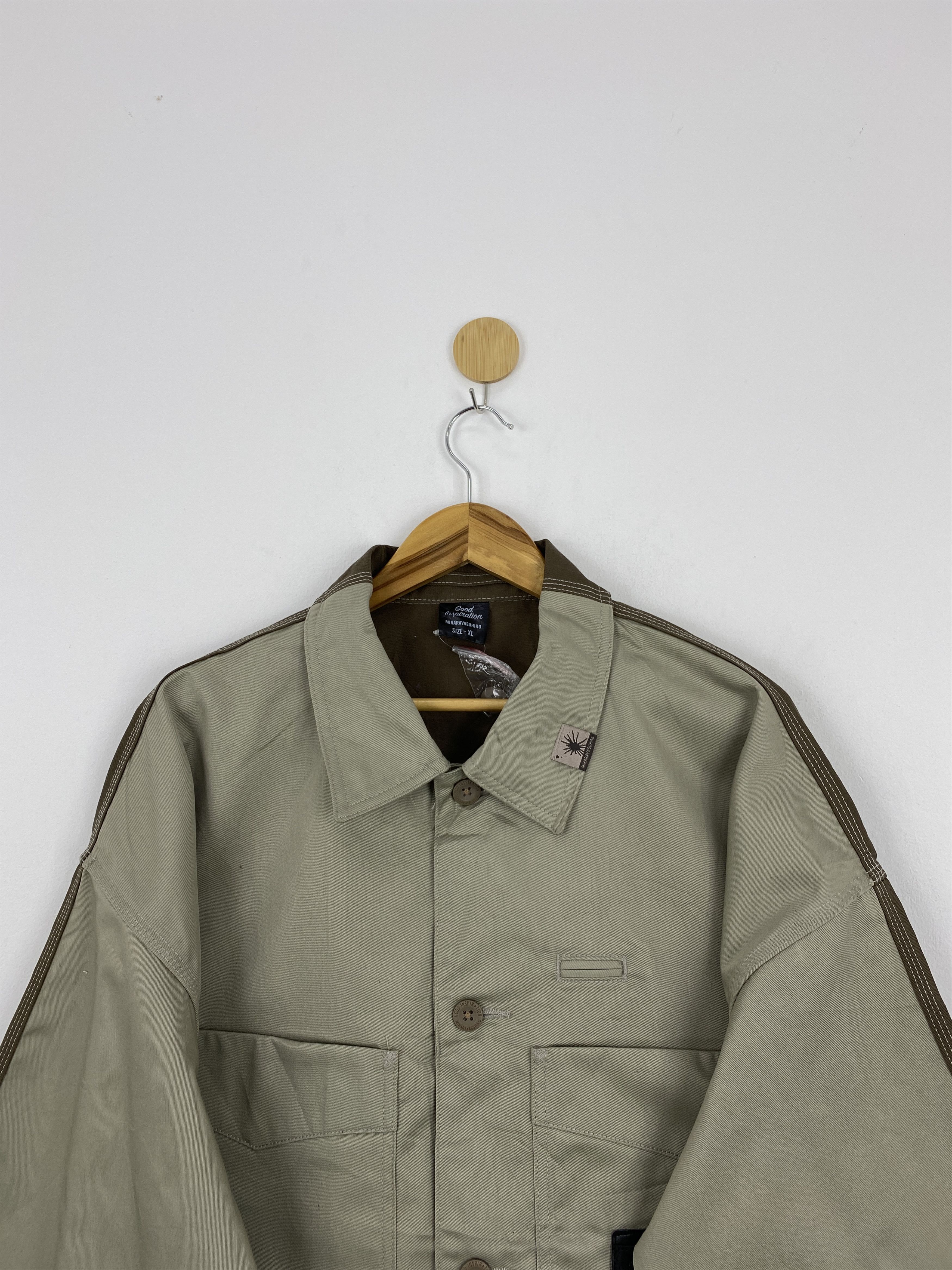 Japanese Brand Vintage Miharayasuhiro X GU Denim Jacket J1763 Size US XL / EU 56 / 4 - 2 Thumbnail