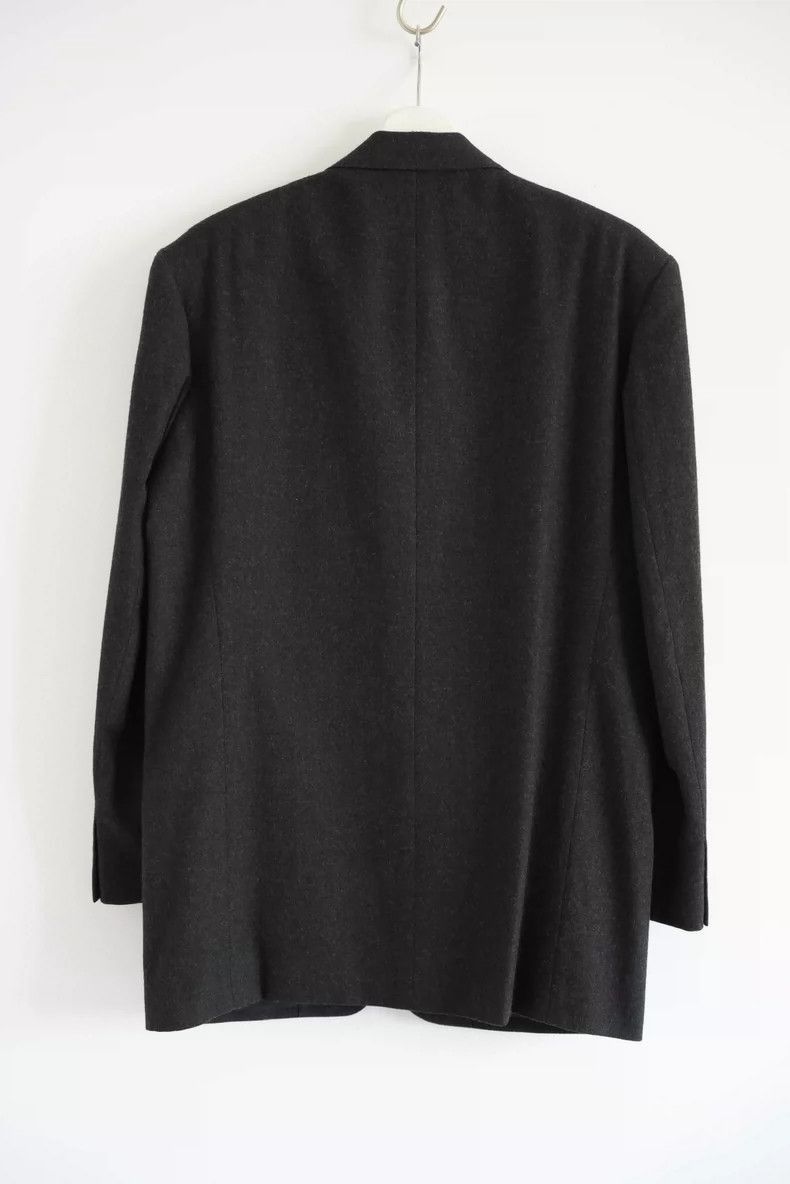 Yohji Yamamoto Yohji Yamamoto 80s Black Wool Blazer-2508 Size US M / EU 48-50 / 2 - 2 Thumbnail