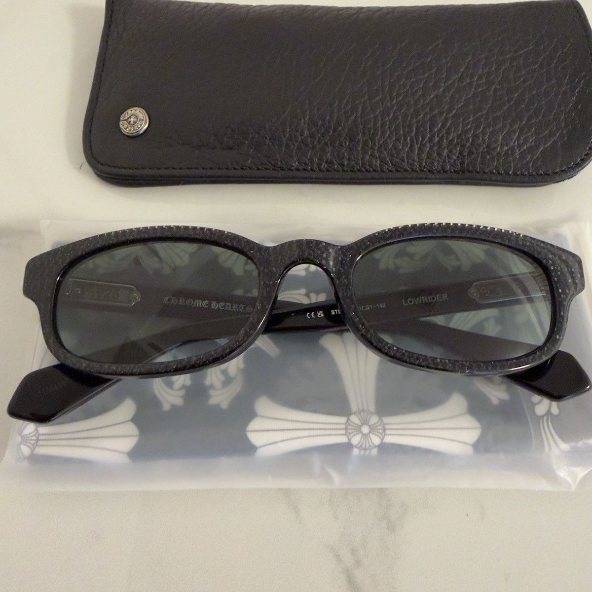 Chrome Hearts CHROME HEARTS LOWRIDER SUNGLASSES STARLIGHT🚫READDESCRIPTION🚫 Size ONE SIZE - 2 Thumbnail