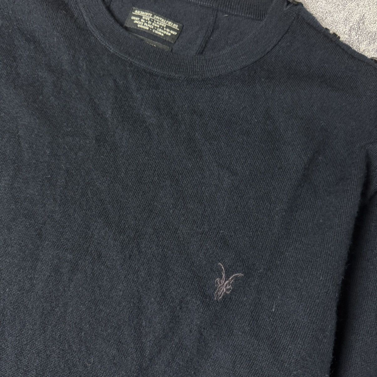 Allsaints AllSaints Spitalfields Merino Wool Sweater Military Size US L / EU 52-54 / 3 - 3 Thumbnail