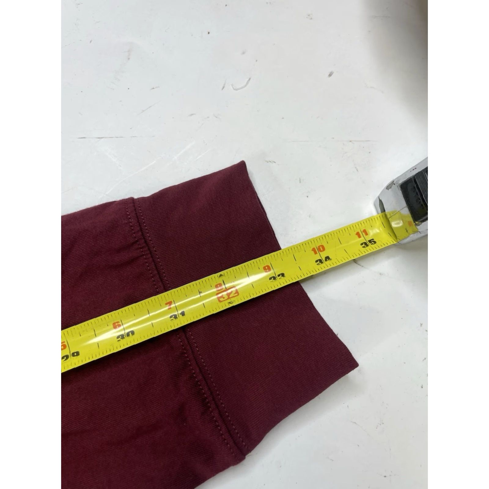Vintage NWT LL Bean Shirt Men's 2XL Carefree Unshrinkable Mockneck Long Sleeve Burgundy Red Cotton Knit Botton-Up Mockneck Shirt Mens Regular Fit Size US XXL / EU 58 / 5 - 5 Thumbnail