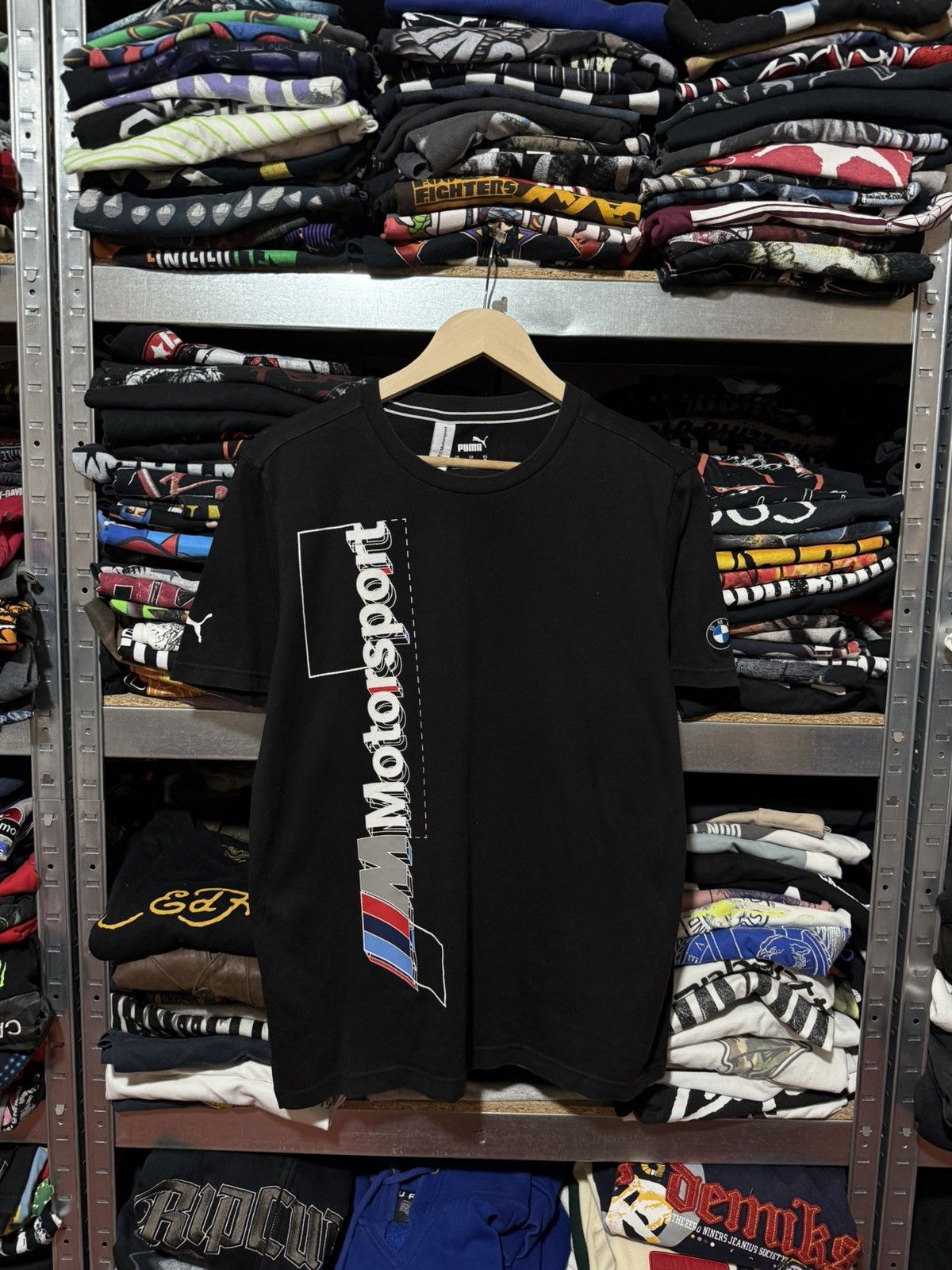 BMW × Puma Rare Puma Bmw Motorsport Racing Nascar F1 T-Shirt Size US L / EU 52-54 / 3 - 1 Thumbnail