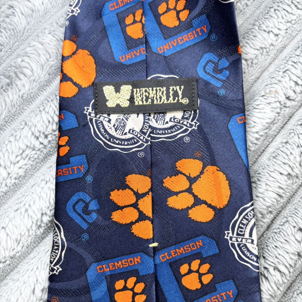Other WEMBLEY Clemson University alumni Association 100 silk Size ONE SIZE - 2 Thumbnail