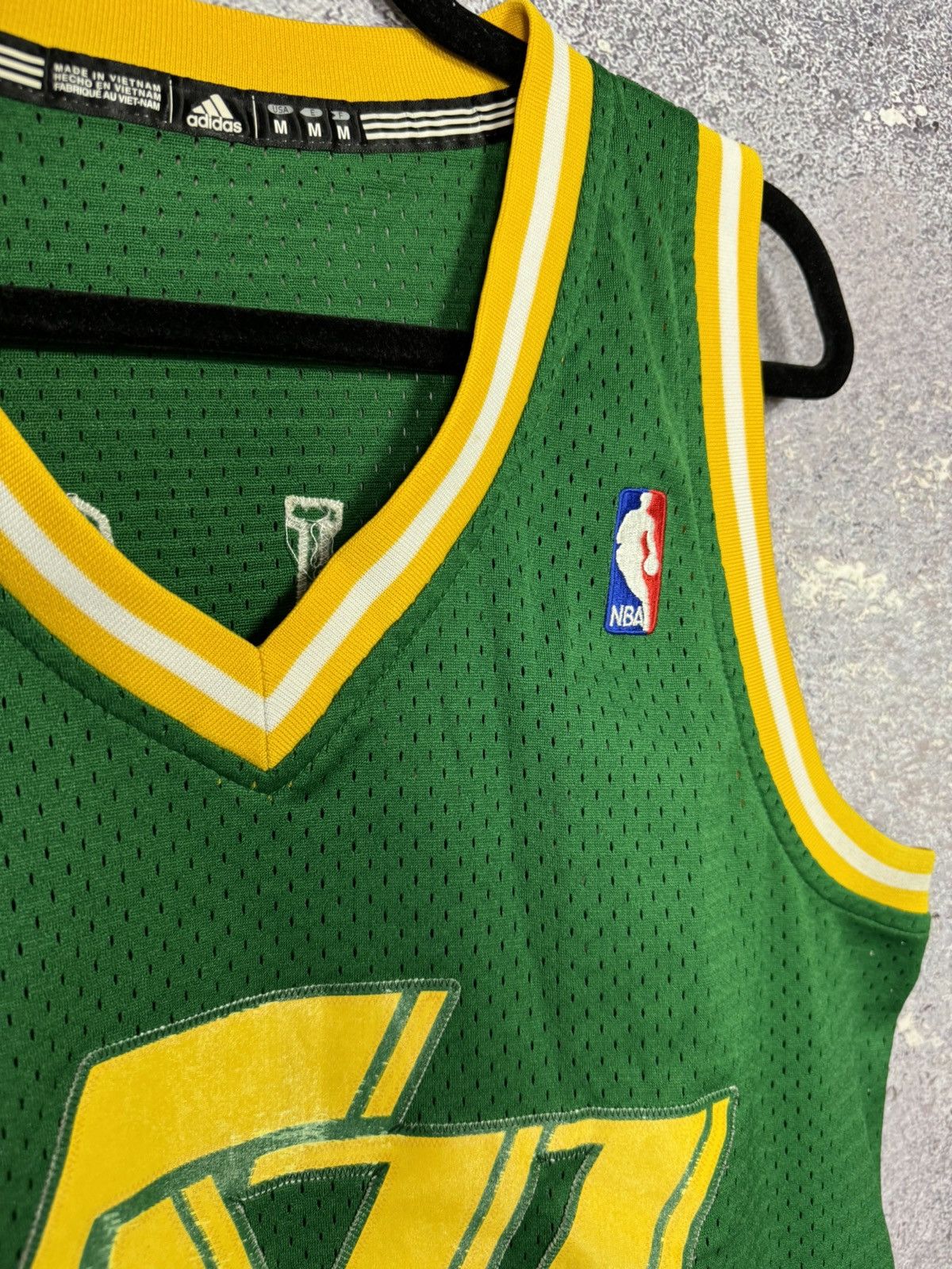 Adidas × NBA CARL MALONE Utah Jazz 2013 NBA Adidas Jersey Blokcore Size US M / EU 48-50 / 2 - 8 Thumbnail